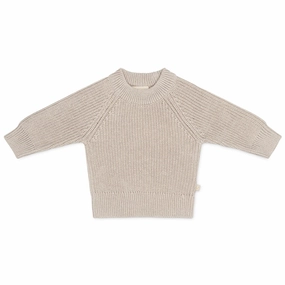 Cocktail Party That's Mine Oatmeal Melange Flo Sweater