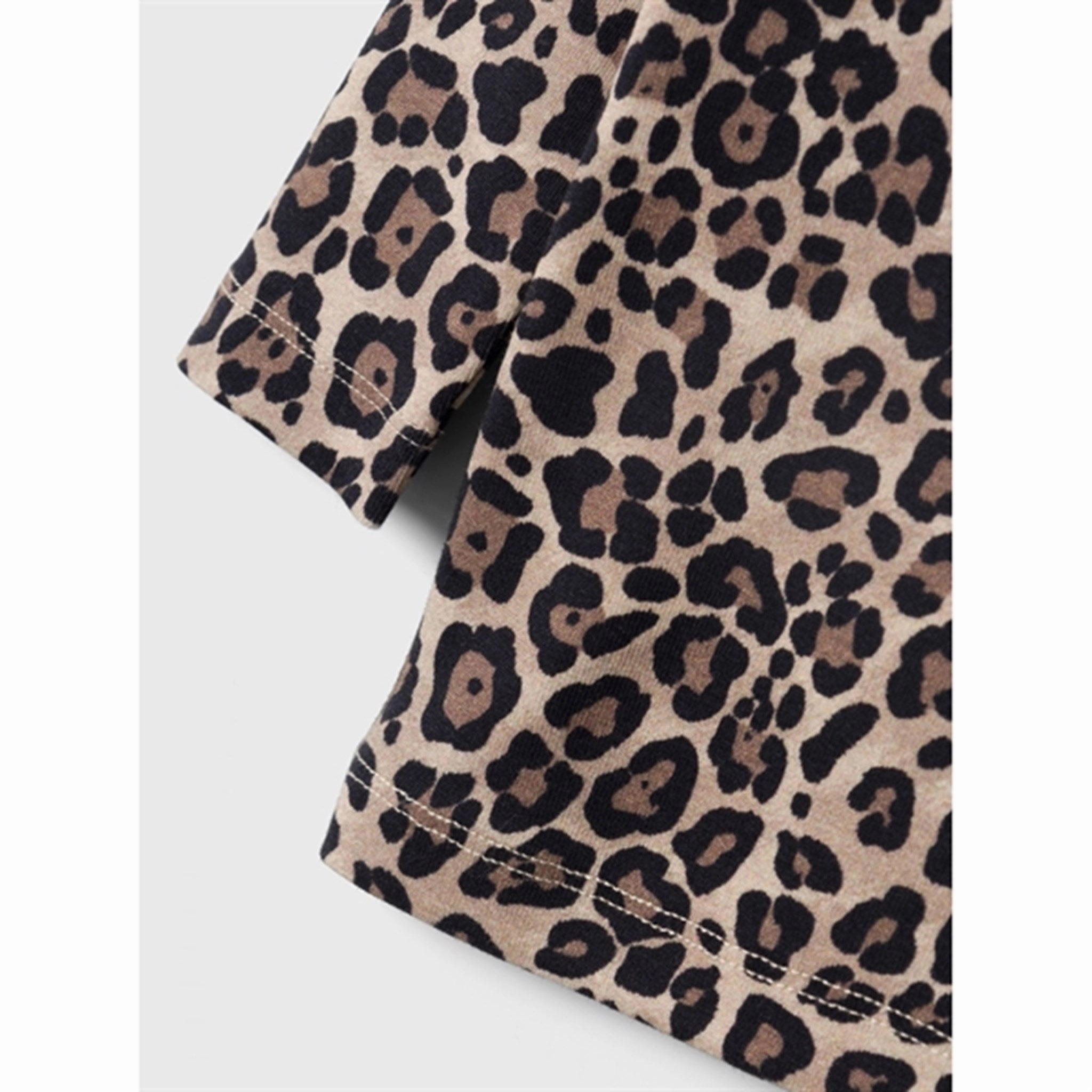 Name it Oxford Tan Sys Blouse Adjustable Cuff Closure First Date