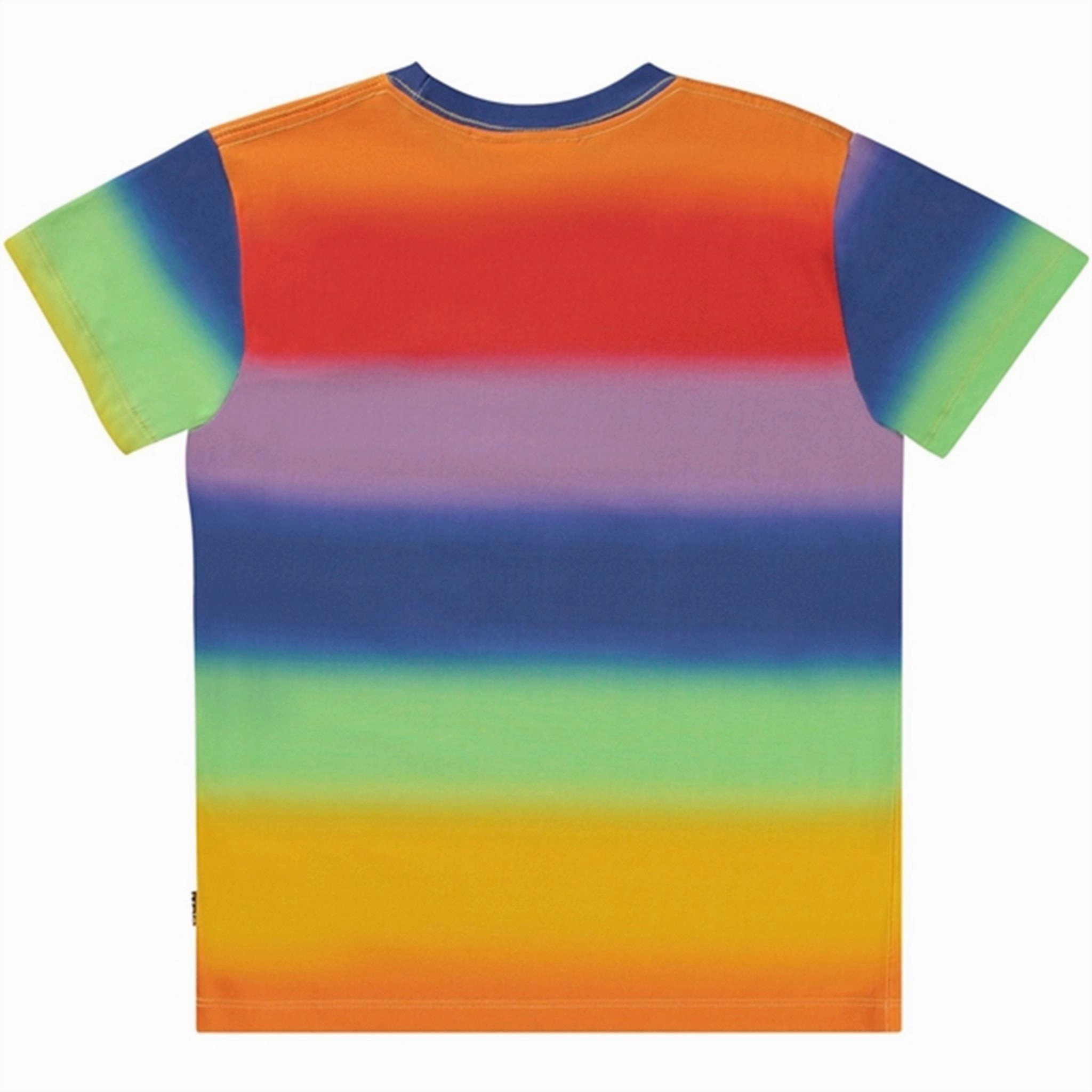 Minimalist Look Molo Rainbow Spray Roxo T-Shirt