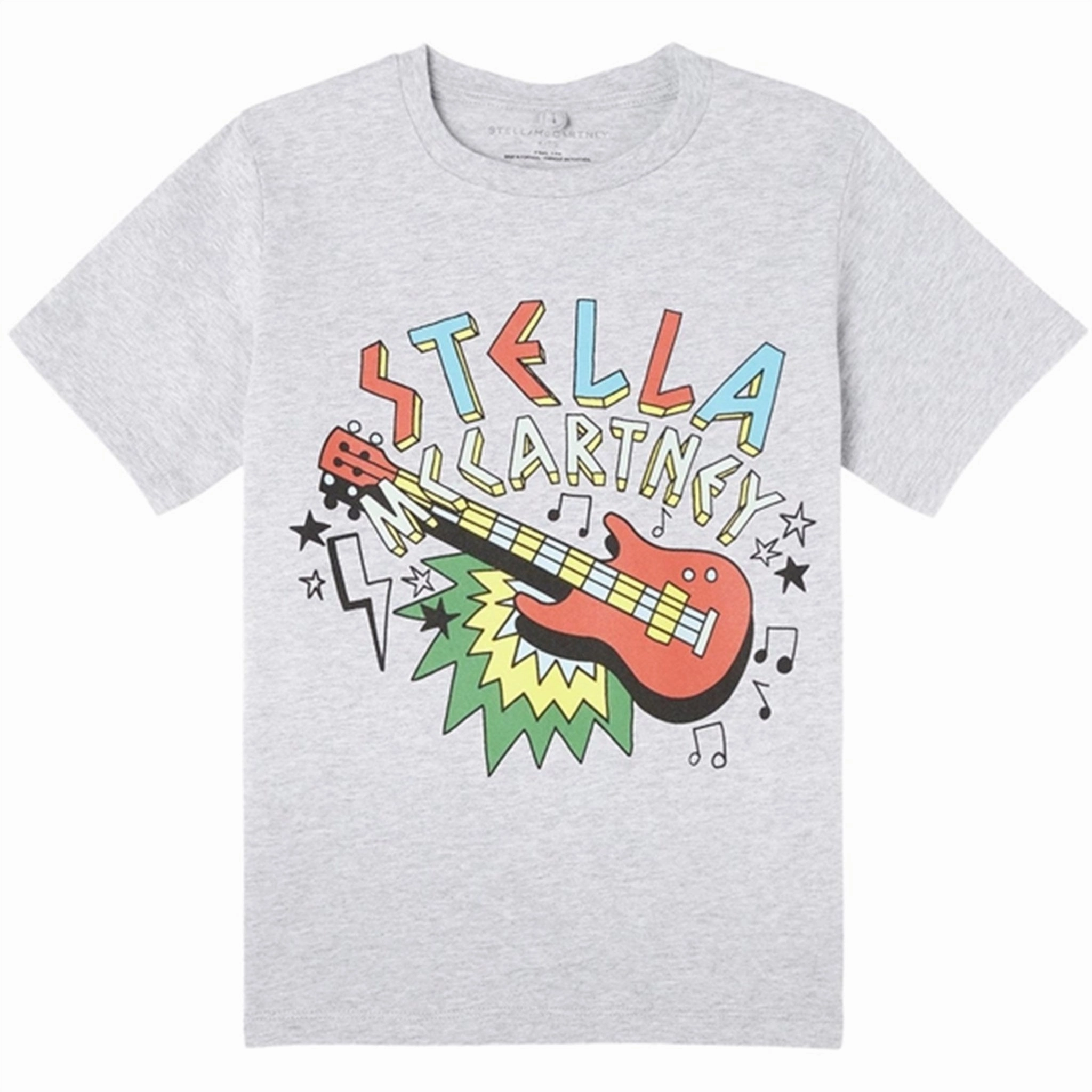 Stella McCartney Grey T-Shirt Casual Day Wear SeamlessConstruction