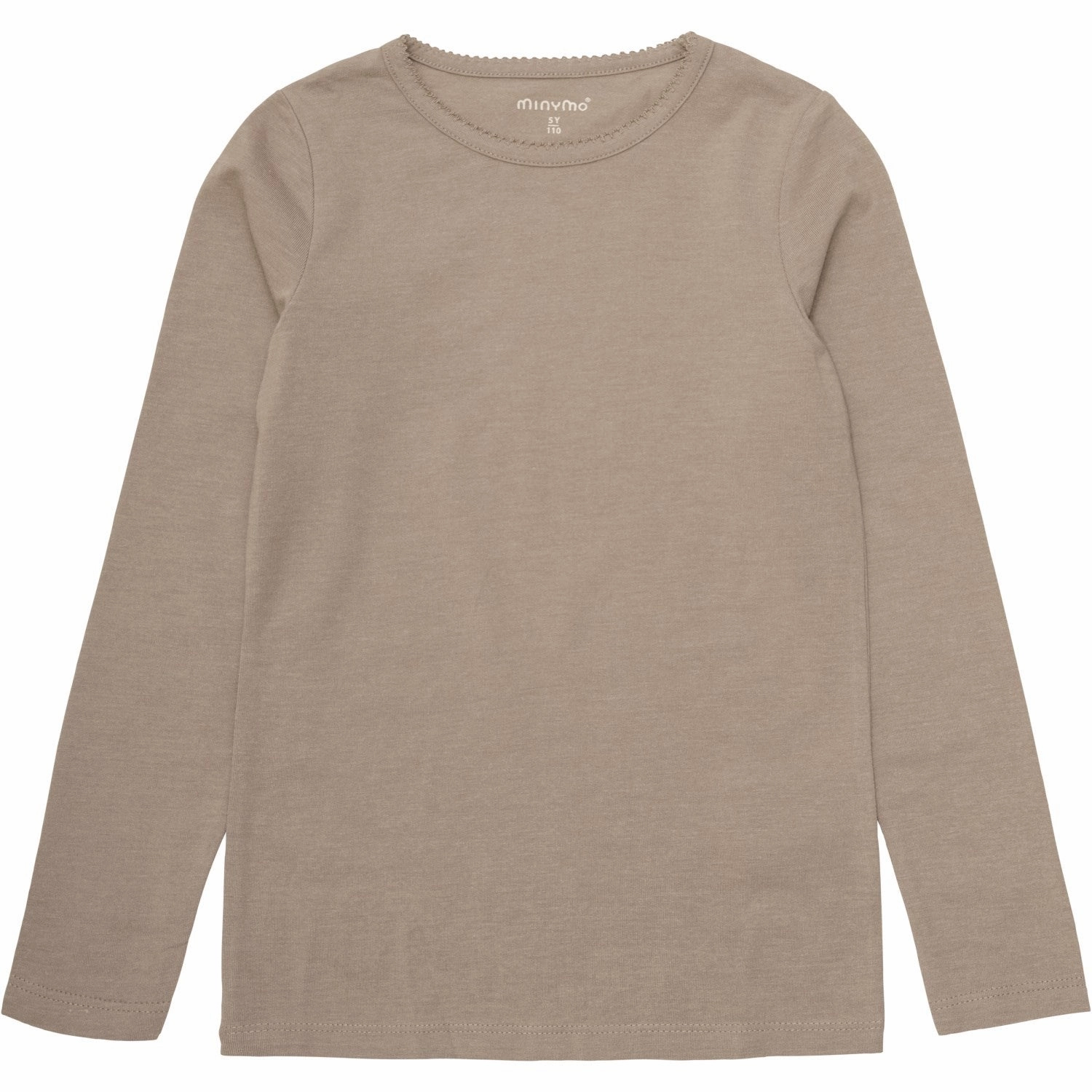 Geometric Print Minymo Apple Butter Basic 35 Blouse 2-pack