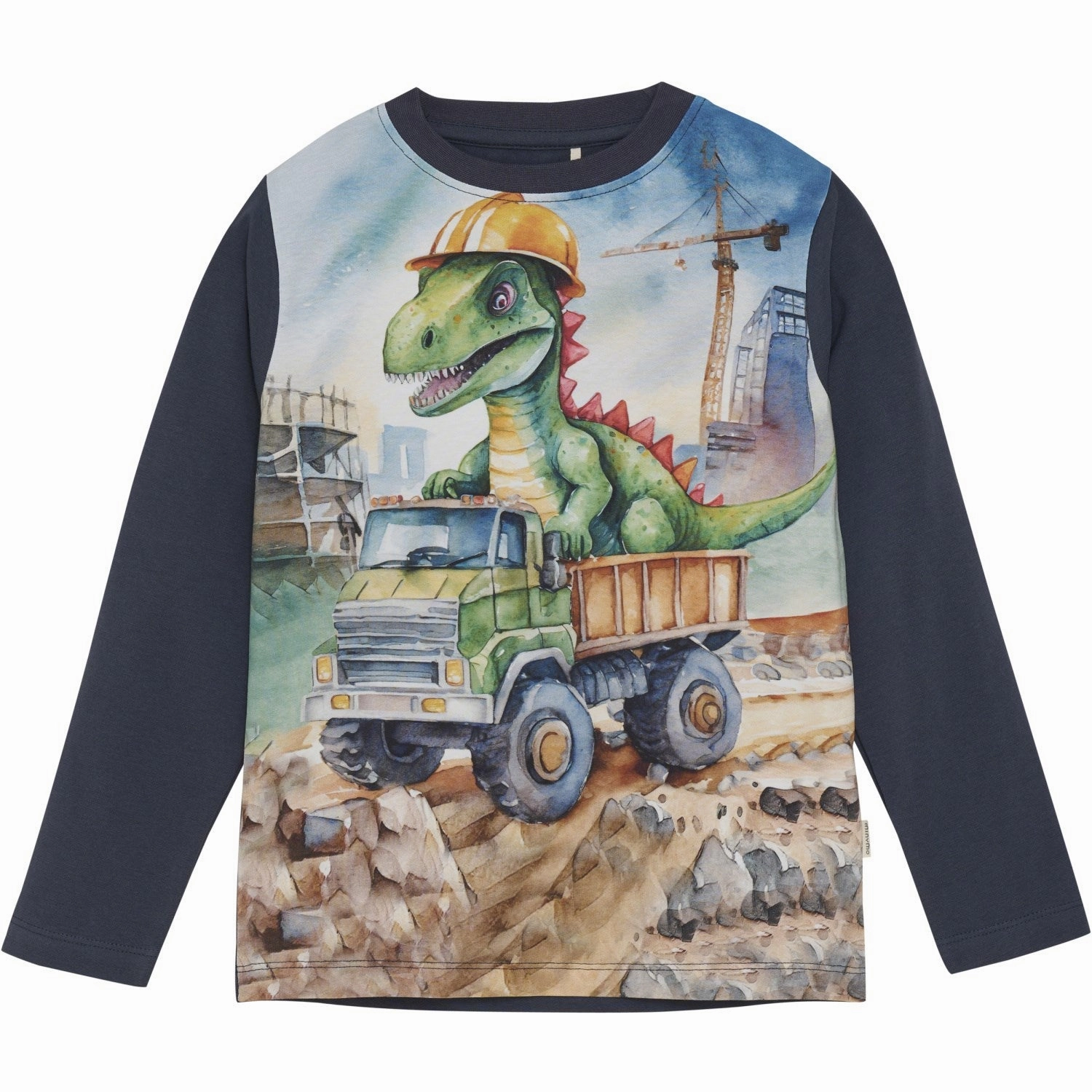 Minymo Blue Nights Blouse Comfort Stretch