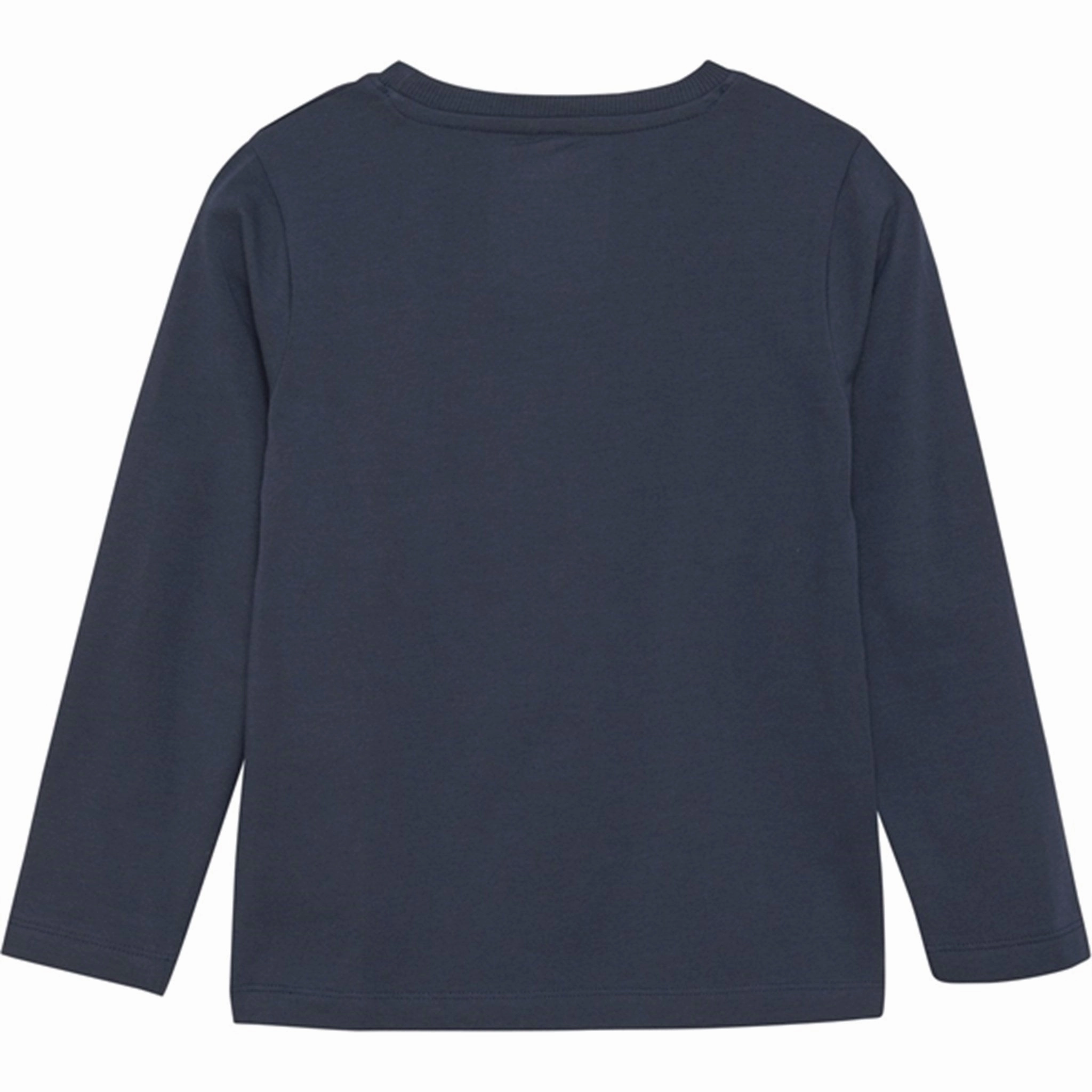 Minymo Blue Nights Bluse Stylish Detail Coastal Vibes