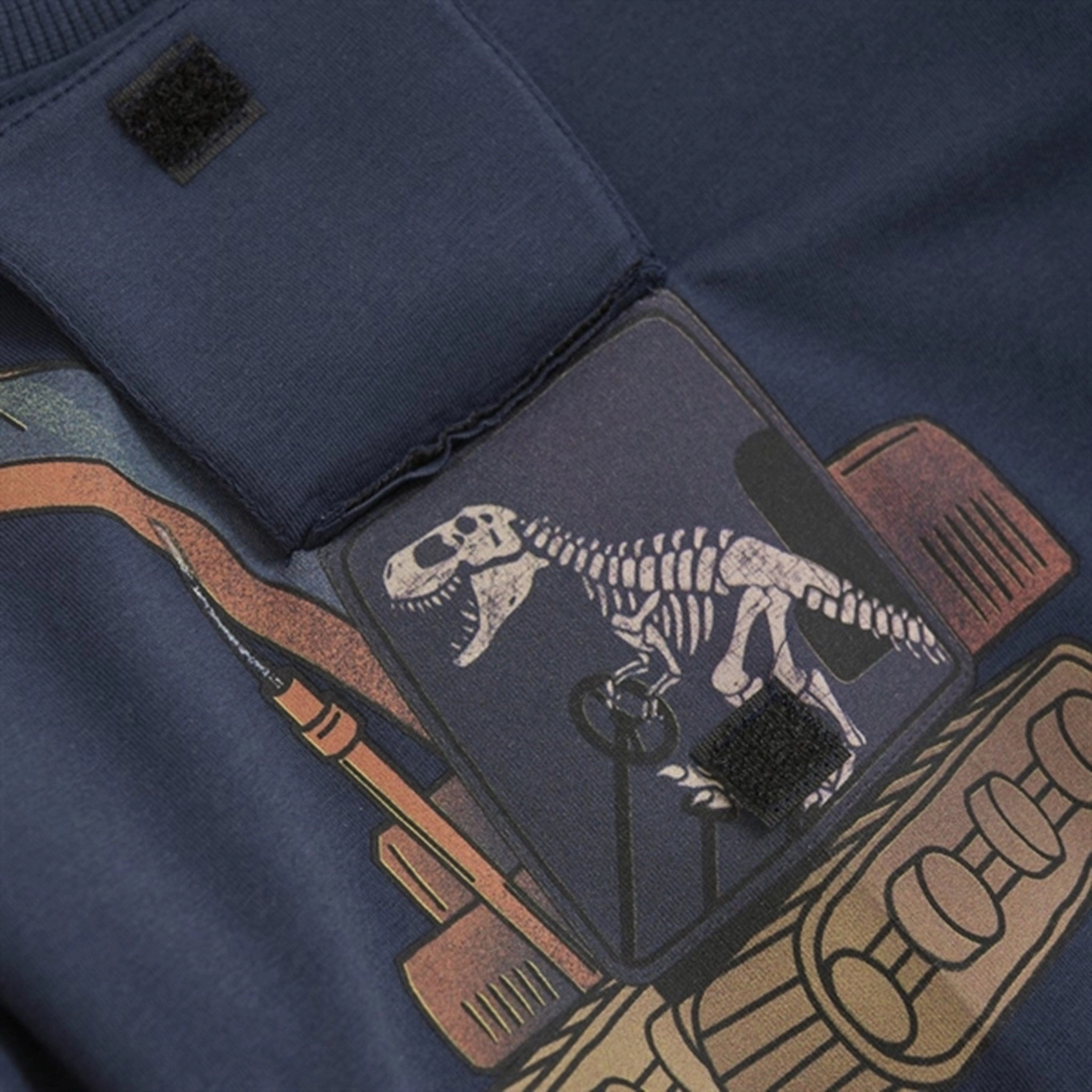 Abrasion resistant Minymo Blue Nights Bluse