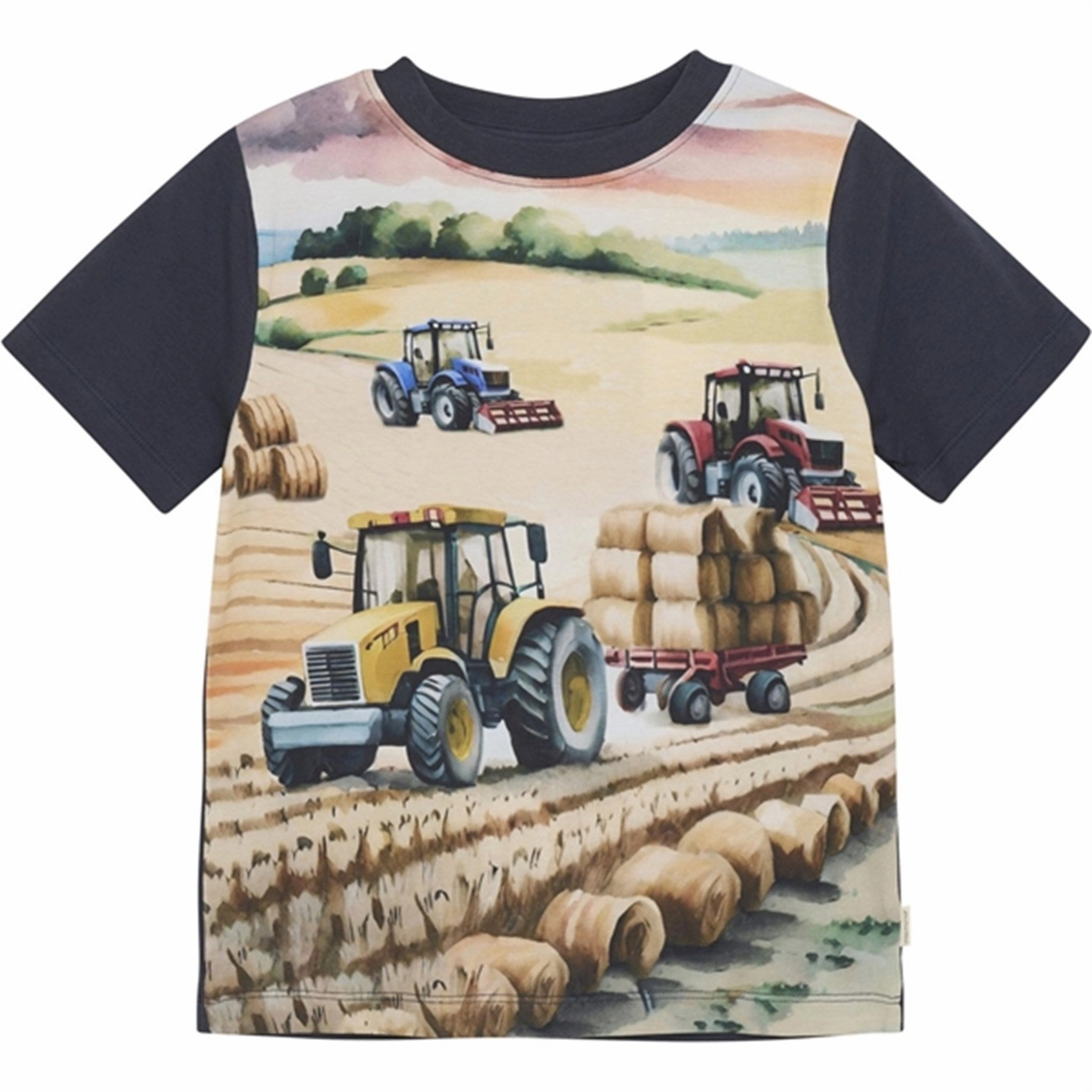 Fashionable Wear Autumn coziness Minymo Blue Nights T-shirt NOOS