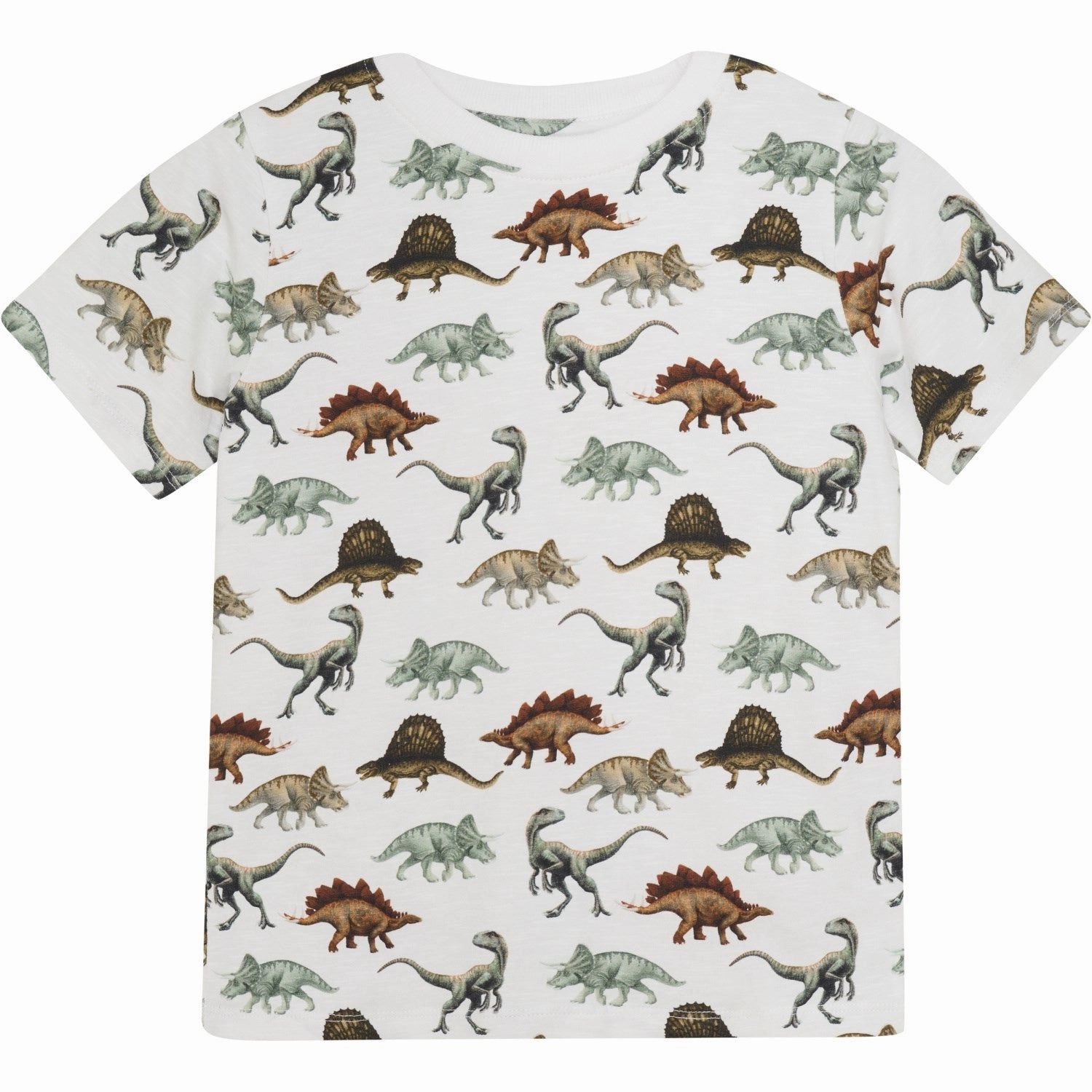 Versatile Fashion windproof Minymo Bright White T-Shirt AOP