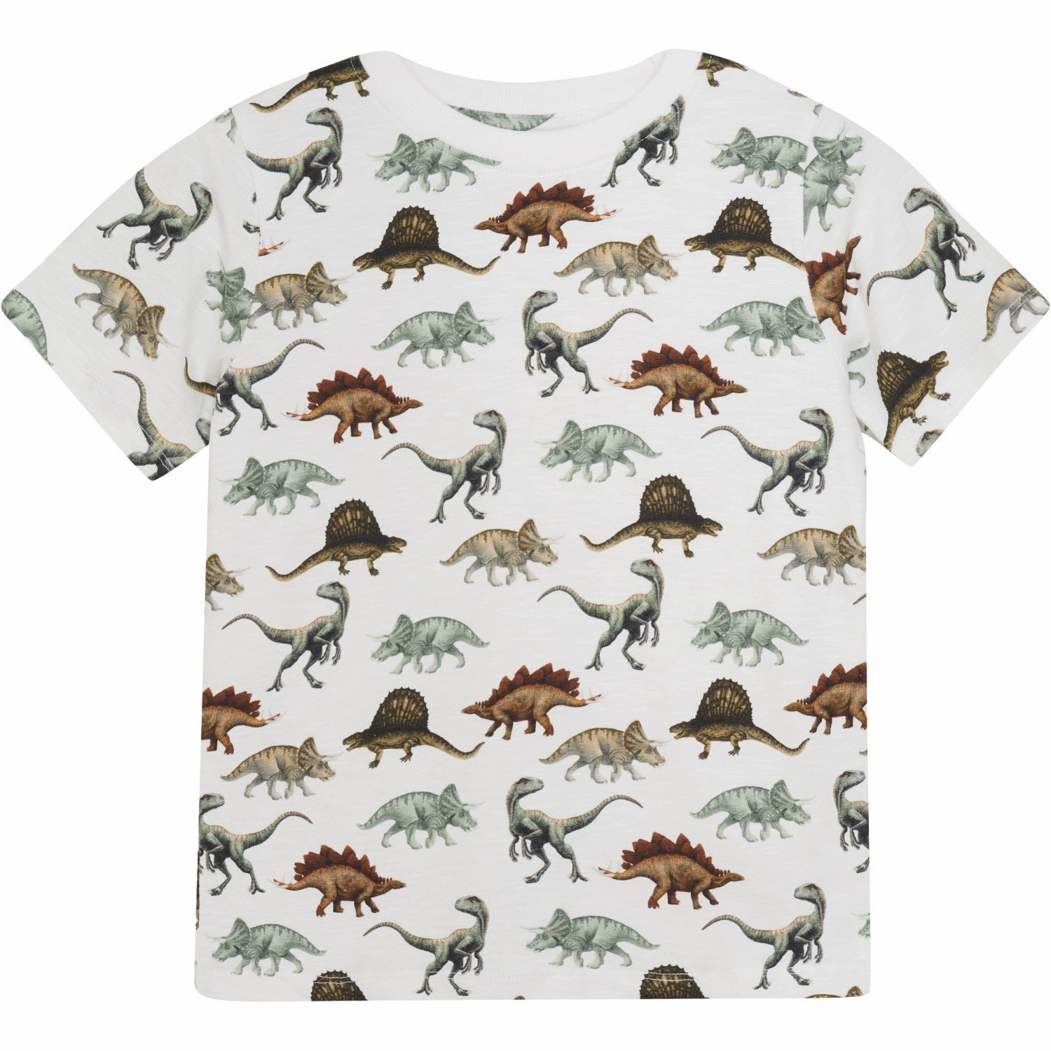 Minymo Bright White T-Shirt AOP Wedding