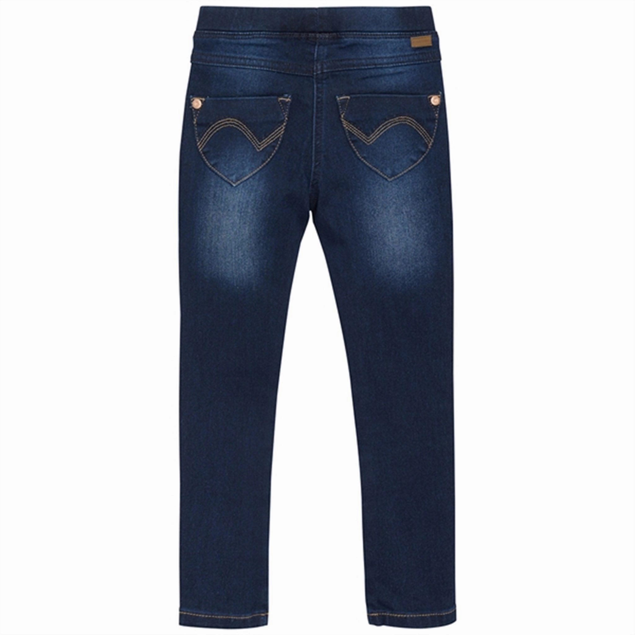 Tapered leg Minymo Dark Blue Denim Jegging Stretch Slim Fit NOOS