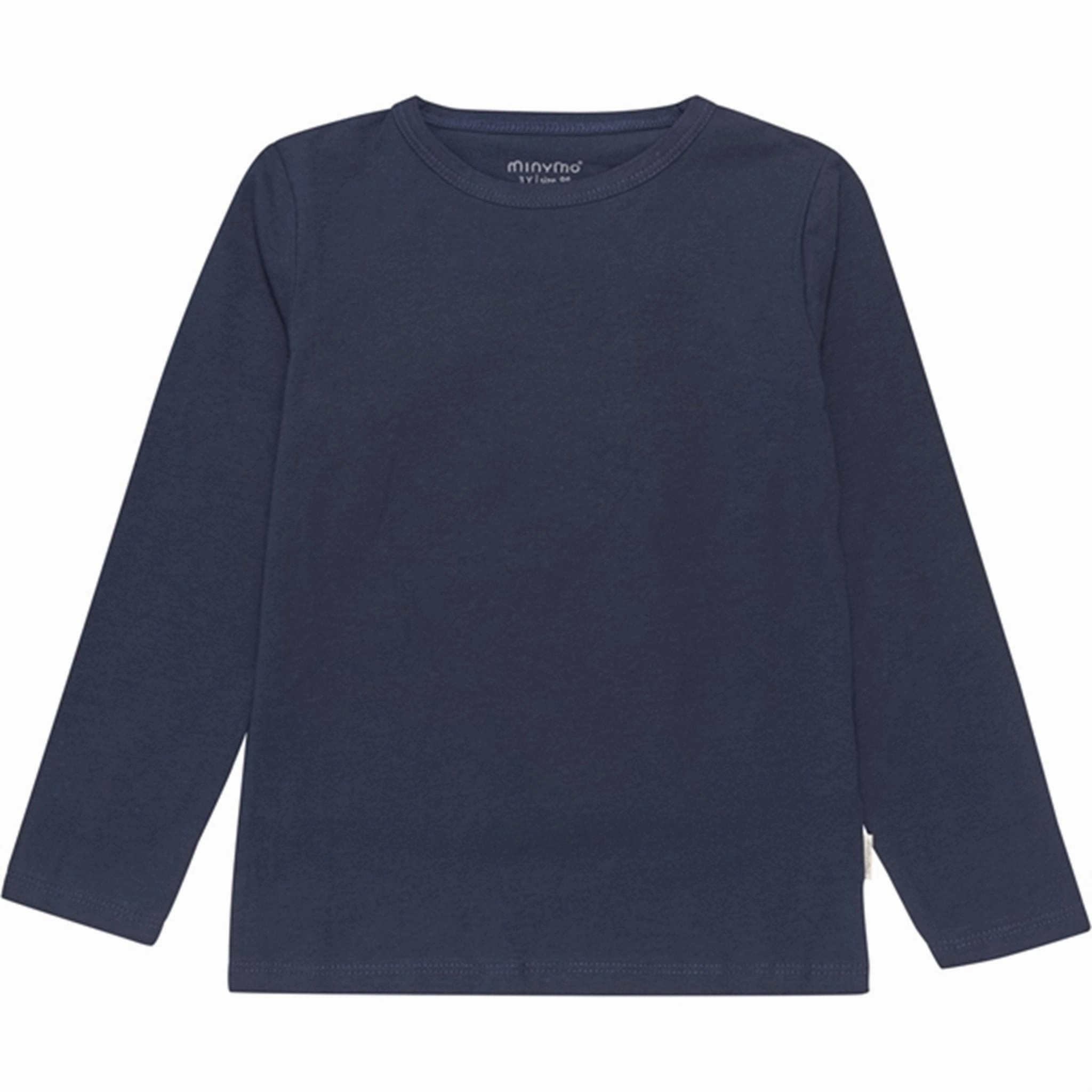 Minymo Dark Navy Blouse Basis 34 2-pack Snug fit Breathable Underarm Vents