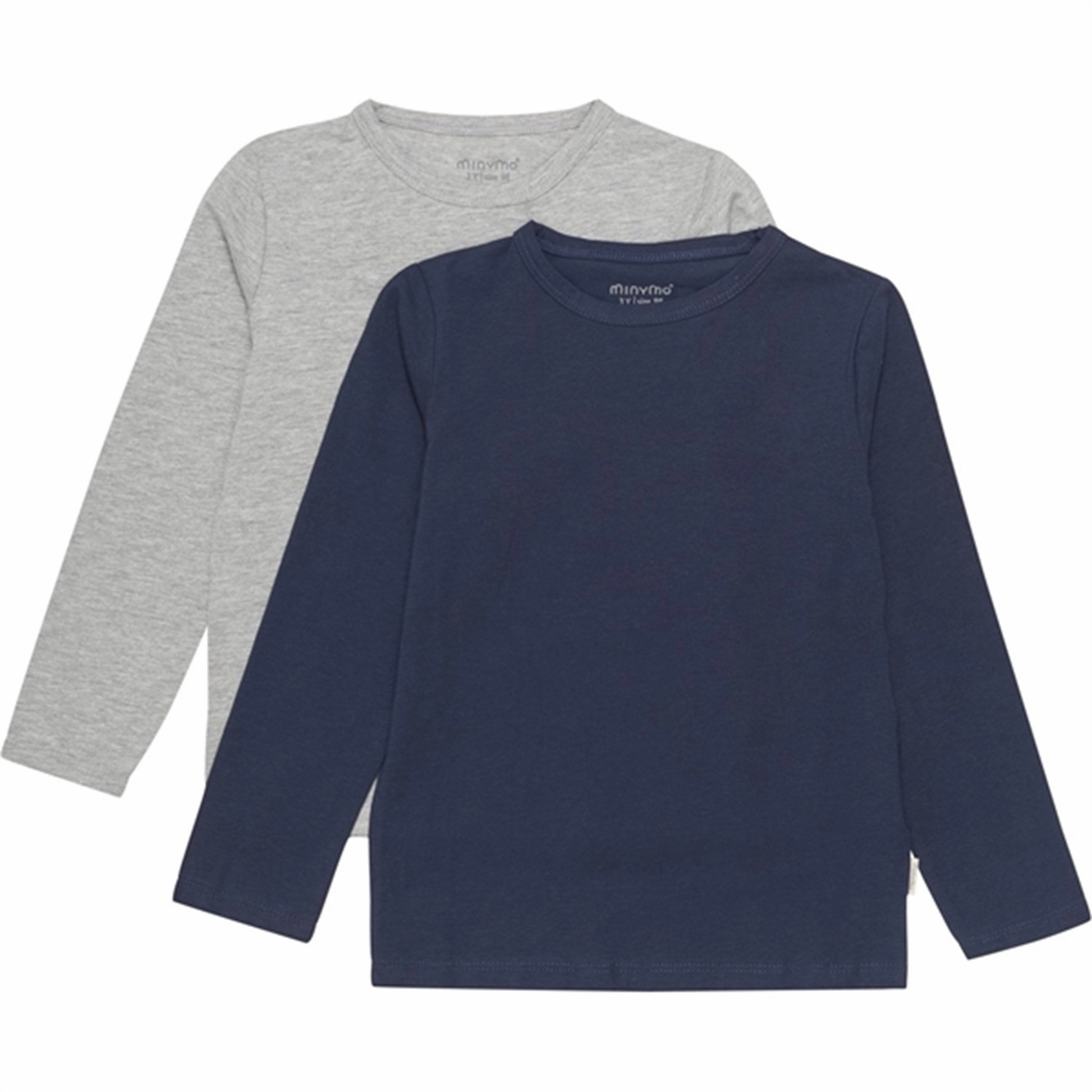 Minymo Dark Navy Blouse Basis 34 2-pack All-Purpose Wear