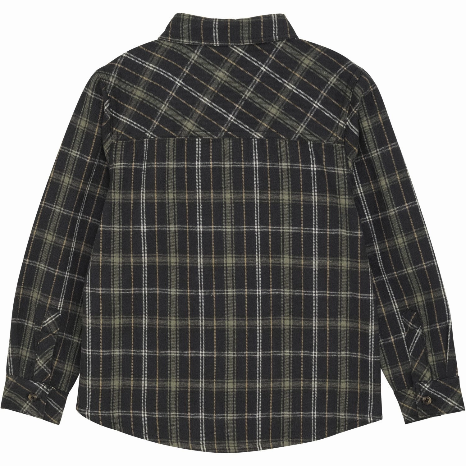 Minymo Dark Navy Shirt Check Soft Touch Fabric