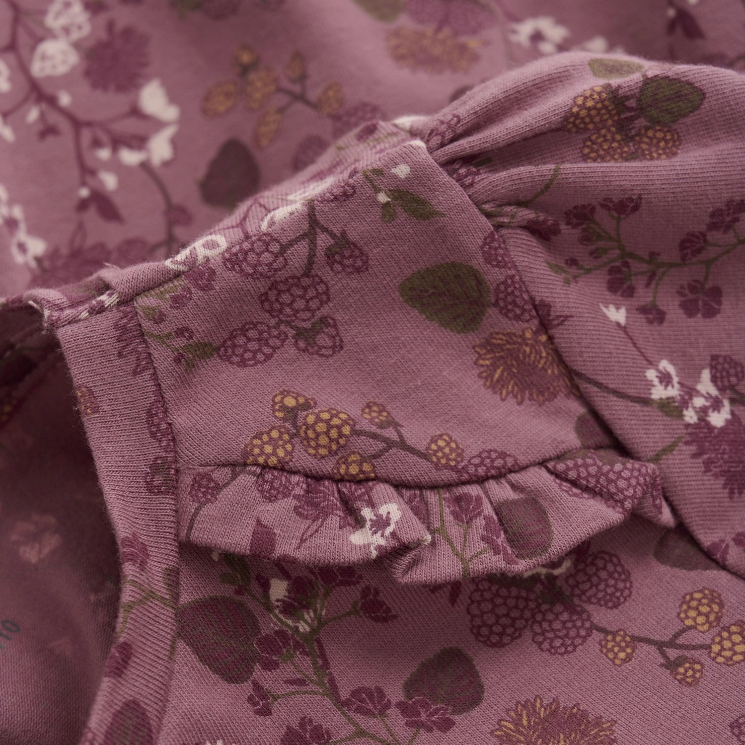 Minymo Deco Rose Dress AOP Fitted Shape