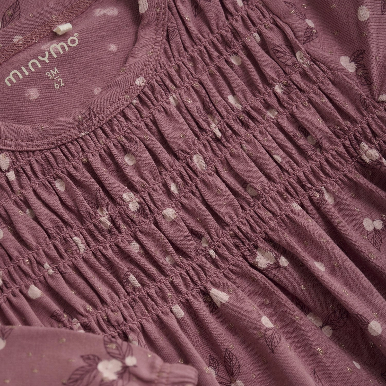 Timeless Fit Look Minymo Deco Rose Dress AOP