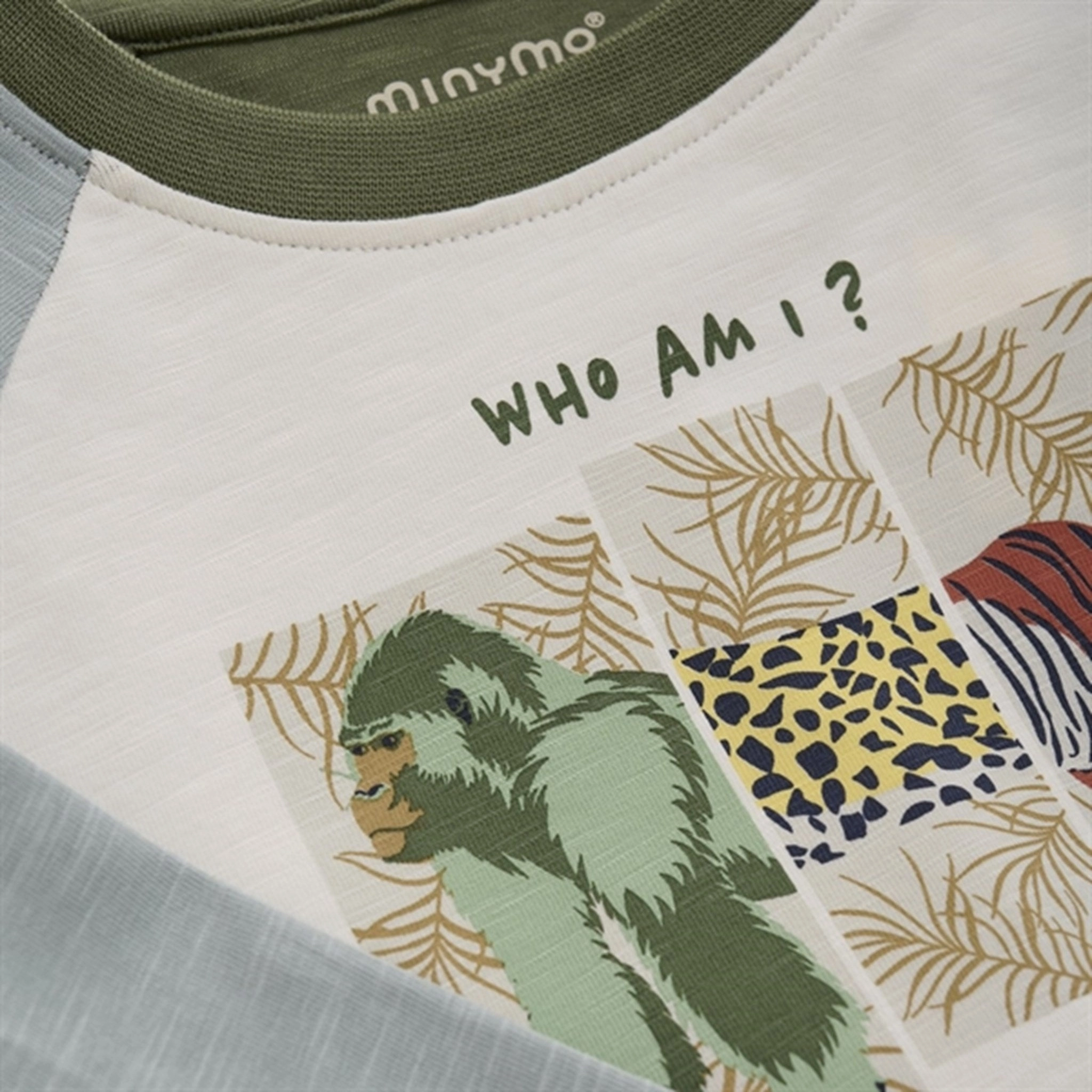 Minymo Eggnog Bluse Reinforced Elbow Patches