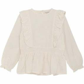 Minymo Eggnog Shirt Shiny Smart Look