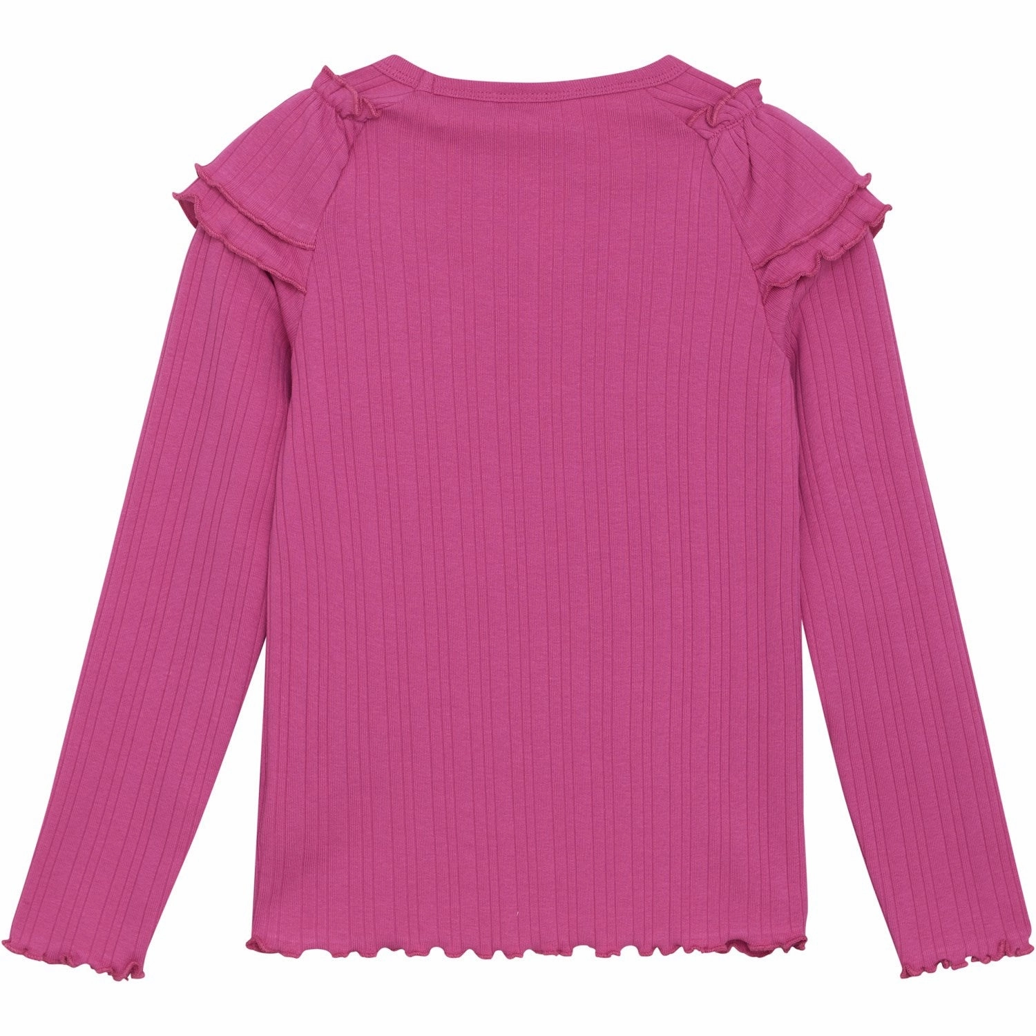 Cocktail Event Minymo Fuchsia Fedora T-Shirt Ls Rib