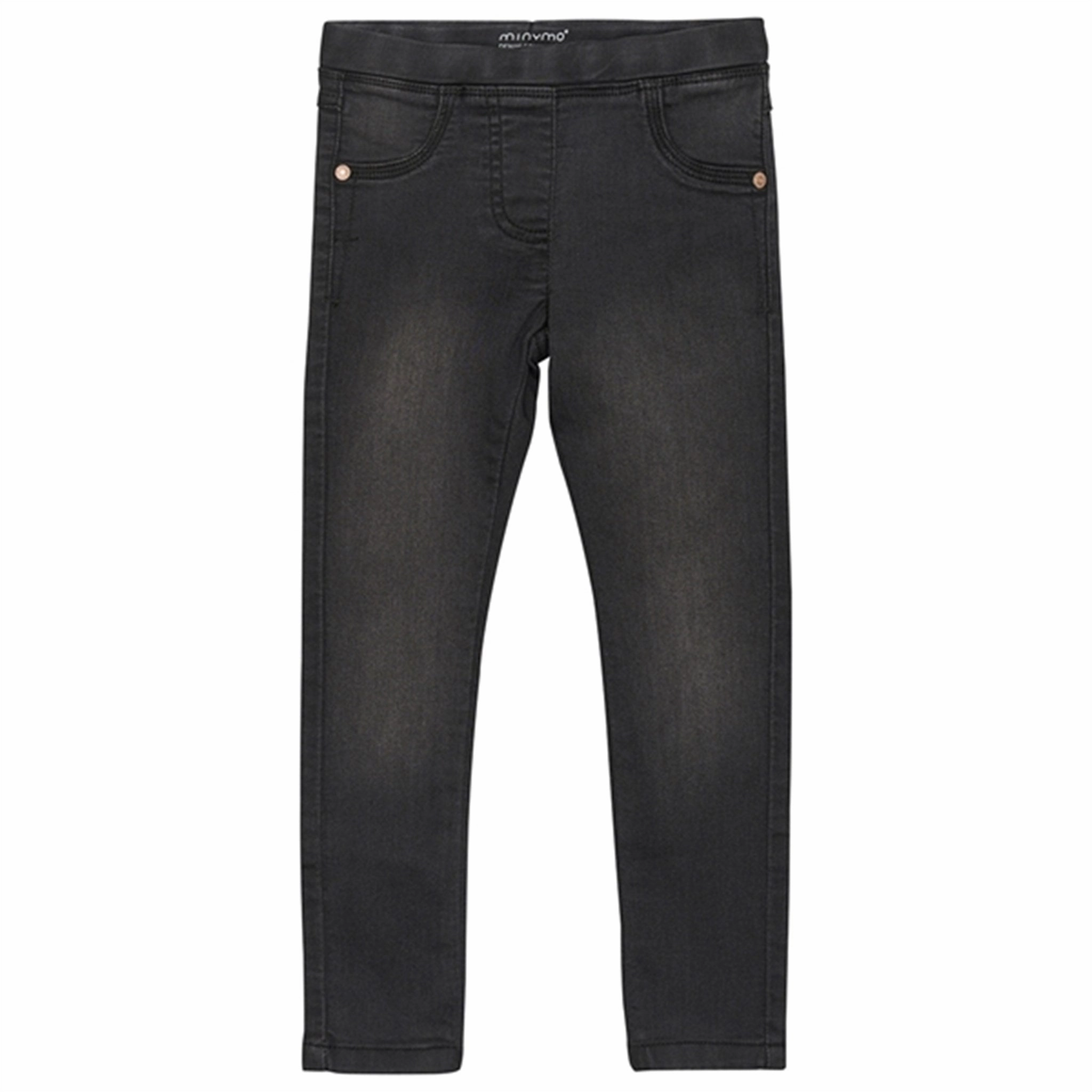 Minymo Grey Black Jegging Stretch Slim Fit NOOS Daily Basic