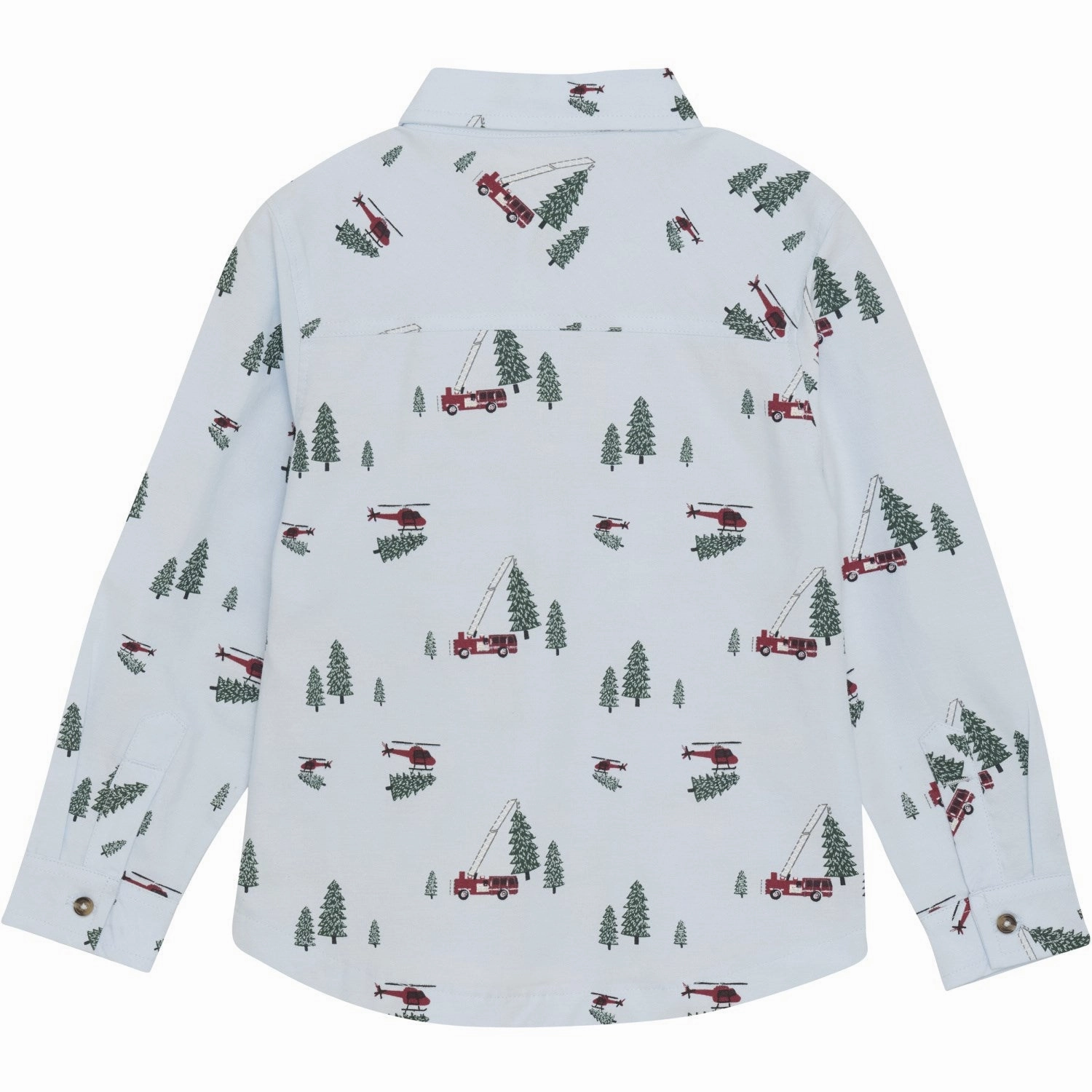 Minymo Ice Water Shirt AOP Ventilated Back Inner Layer