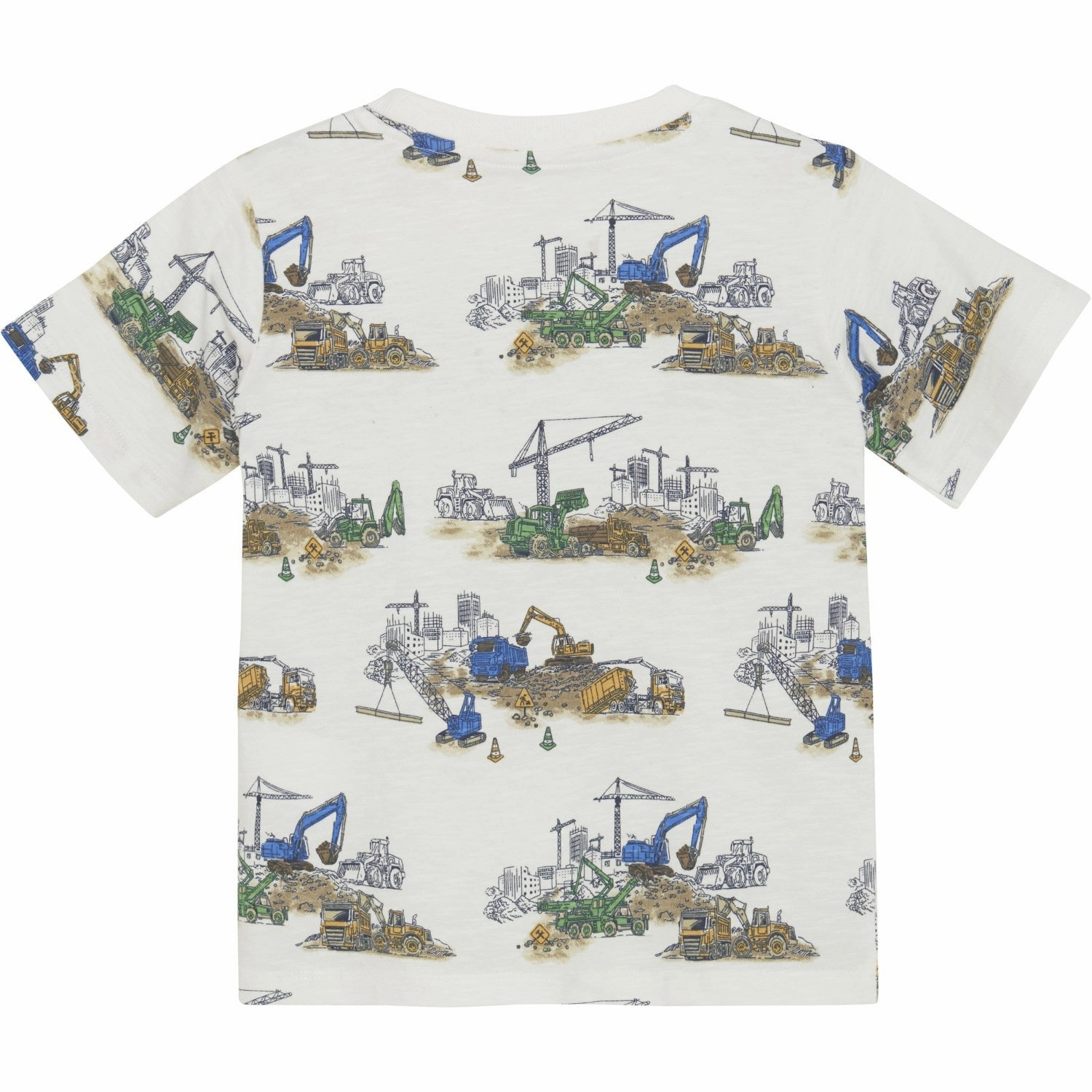 Low Profile Silhouette Minymo Marshmallow White T-Shirt AOP