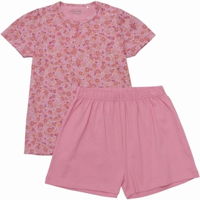 Minymo Morning Glory 2-delt Set AOP Reinforced Hemlines