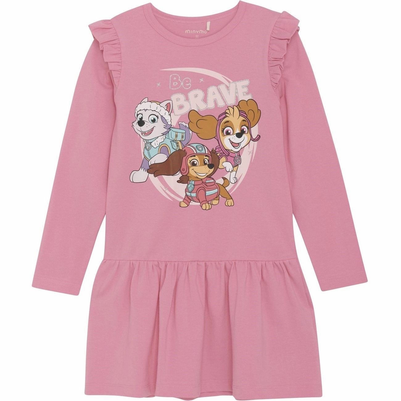 Minymo Morning Glory Dress Natural Drape