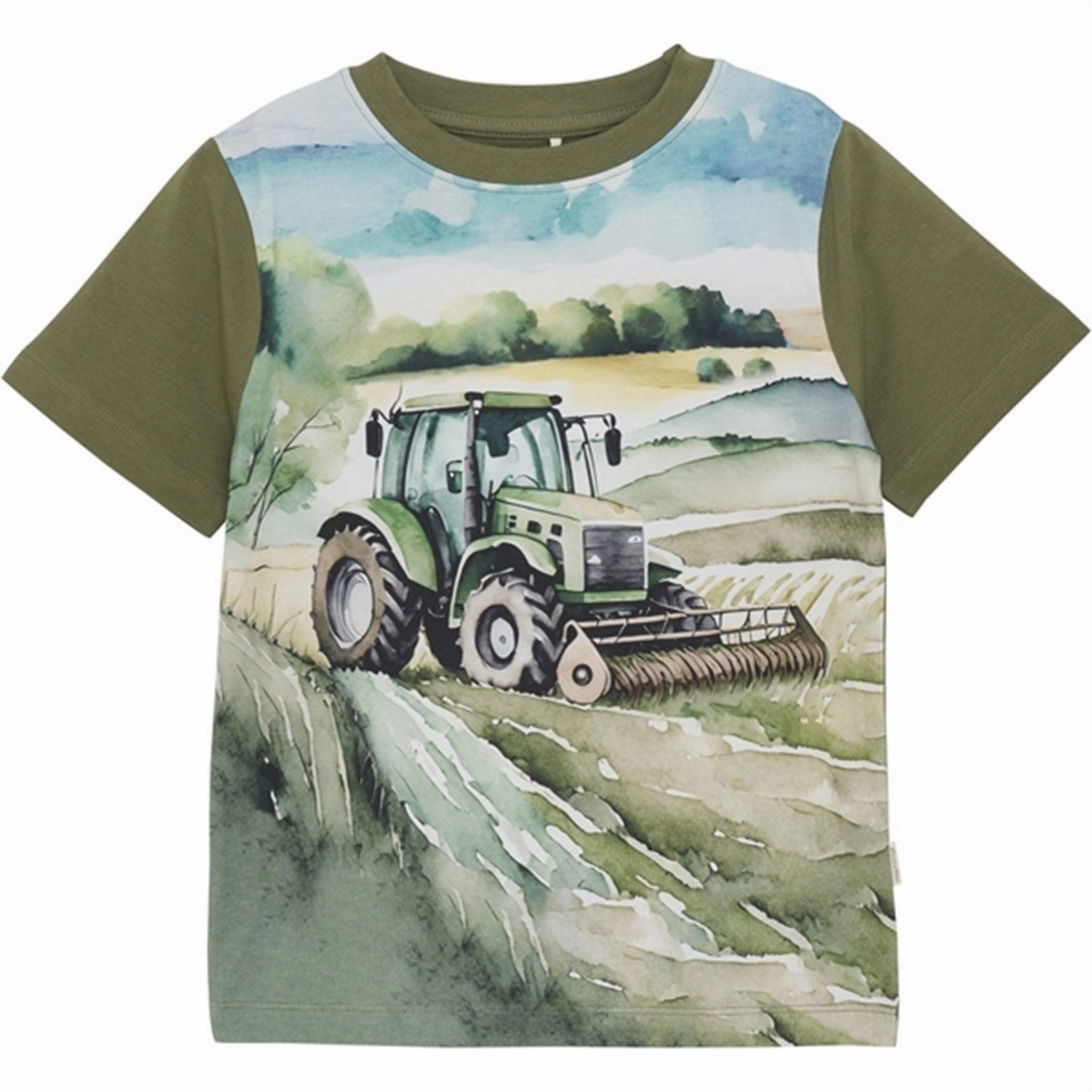 Sporty Style Minymo Olivine T-shirt NOOS