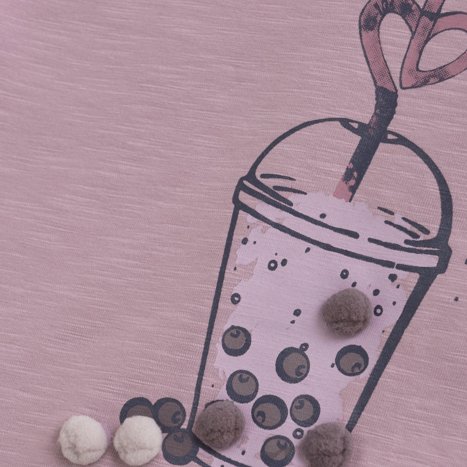 Minymo Orchid Haze Blouse Geometric Shape