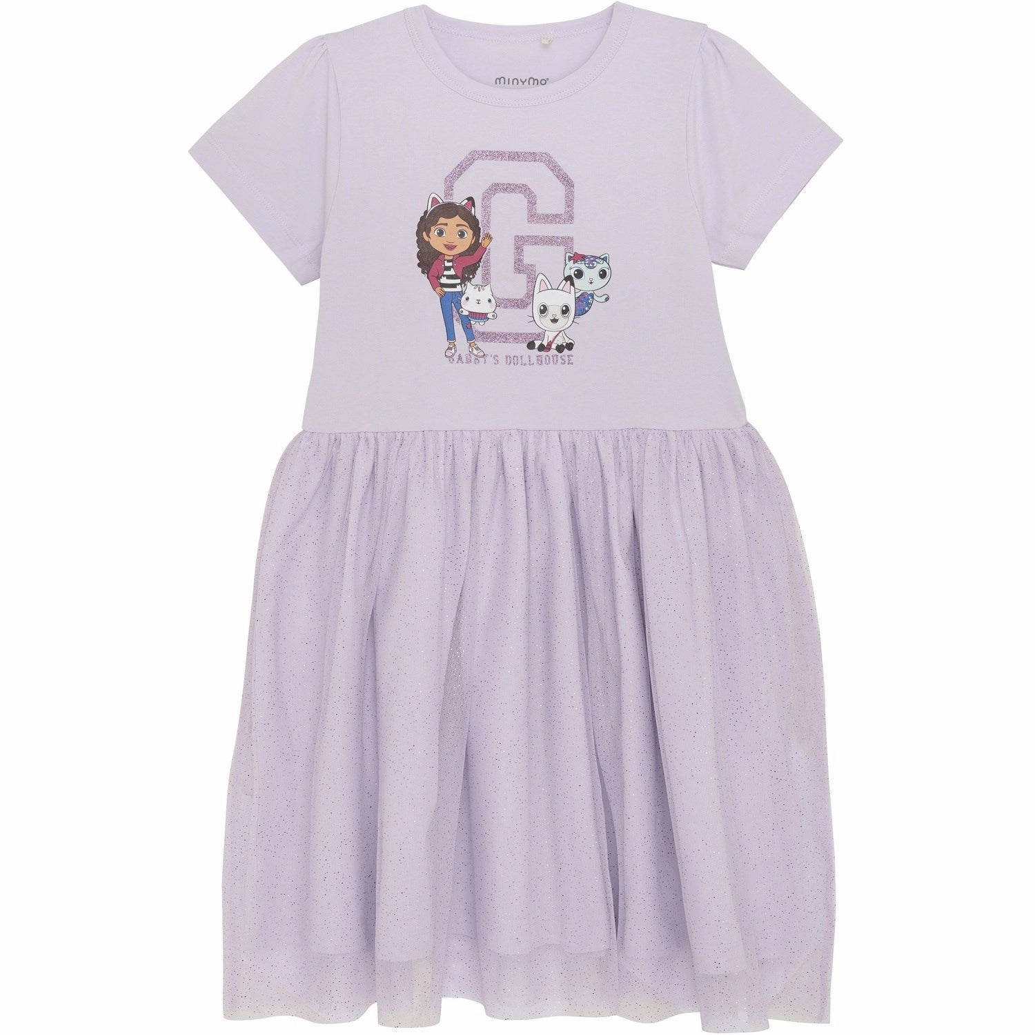 Minymo Orchid Petal Dress w. Tulle Day Ready Look Airy Base