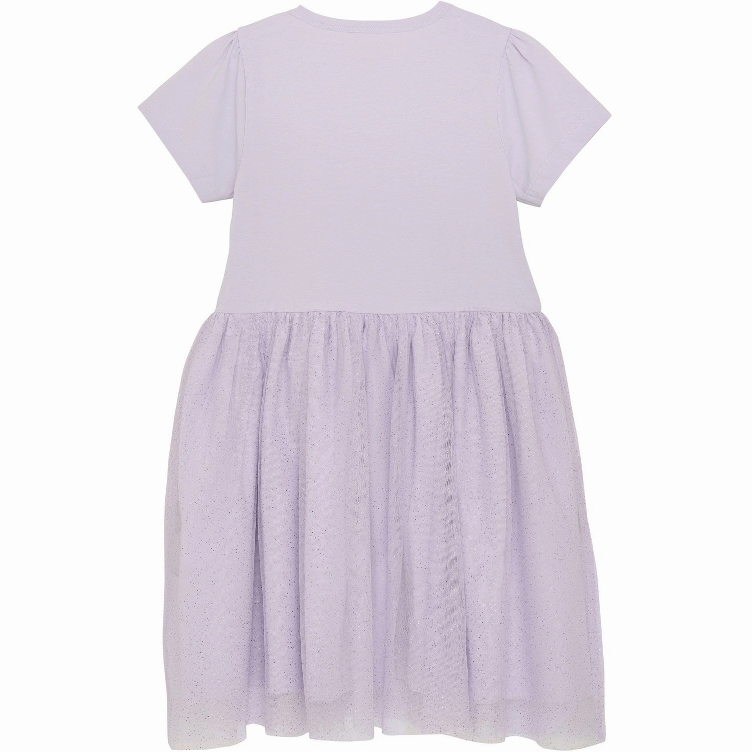 Minymo Orchid Petal Dress w. Tulle Clean Stitch