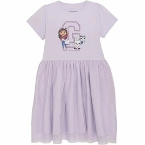 Minymo Orchid Petal Dress w. Tulle Season Ready