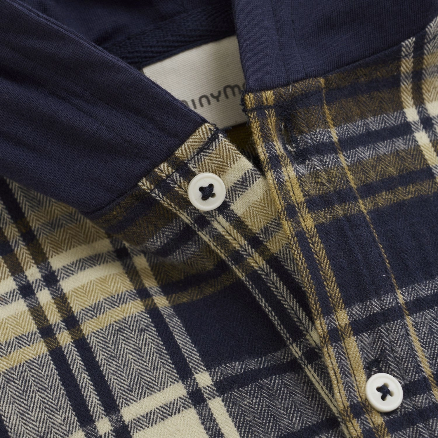 Pocket Detailing Minymo Parisian Night Shirt Check