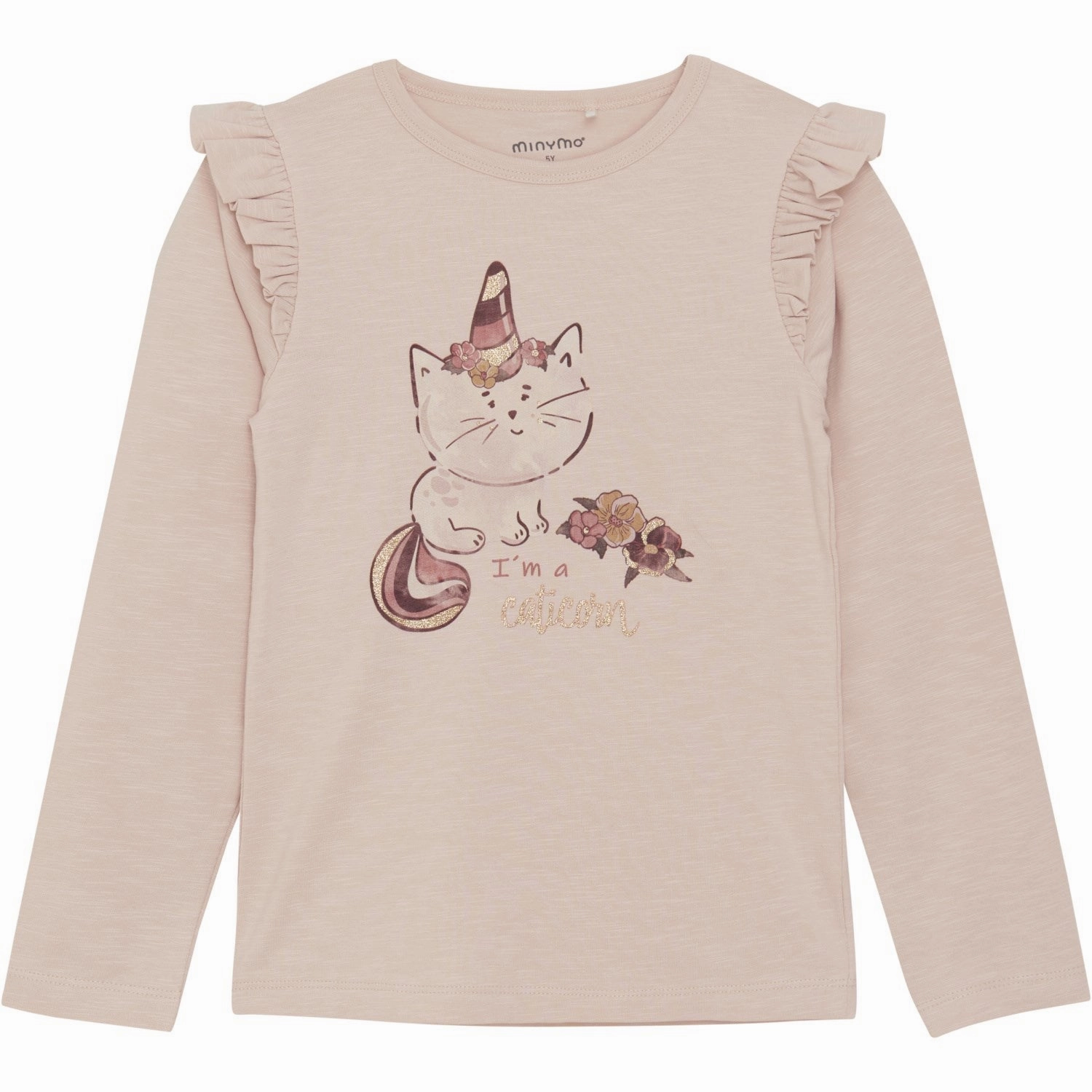 Minymo Sepia Rose Blouse Seasonal Trend