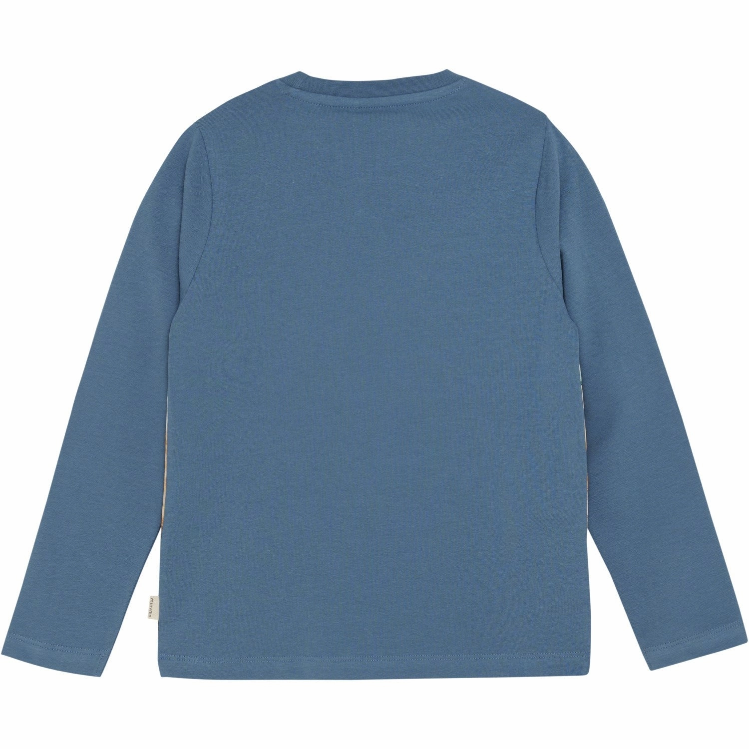 Anti-static Split hem Minymo Stellar Bluse