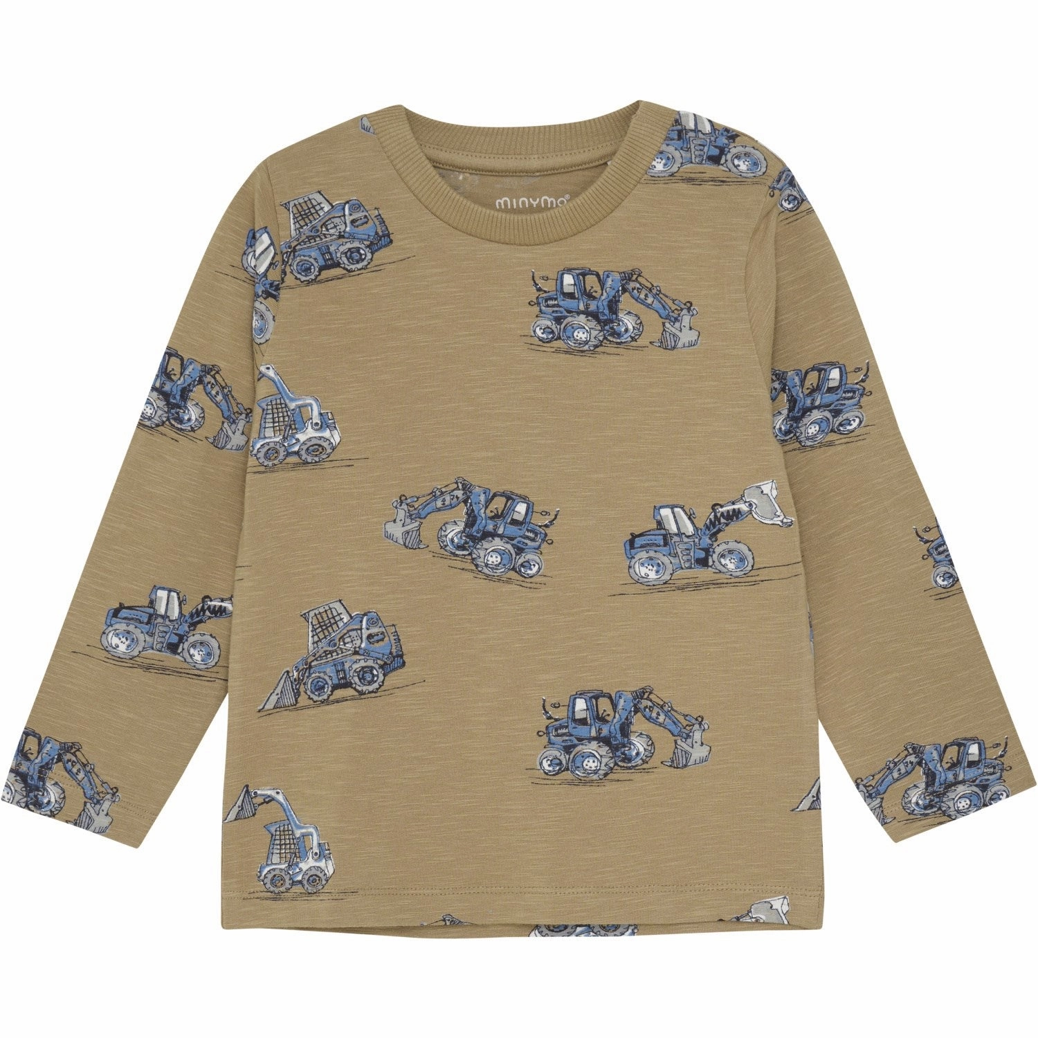 Lightweight Layer Minymo Tiger's Eye Blouse AOP