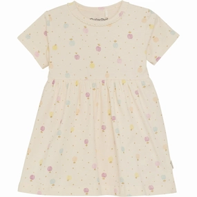 Pure Vibes Formal Aura Minymo White Swan Body Dress AOP