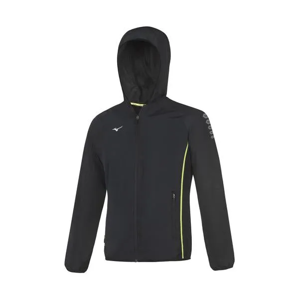 windproof Dual Layer Ventilation Mizuno giacca sportiva antivento da uomo Nagasaki Micro 32EE7002 09 nero