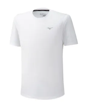 Mizuno maglietta manica corta da uomo in tessuto tecnico per lo sport Impulse J2GA7519 01 bianco Timeless Wear Durable Knit Structure
