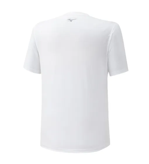 DropShoulderDesign Adult Wear Mizuno maglietta manica corta da uomo in tessuto tecnico per lo sport Impulse J2GA7519 01 bianco