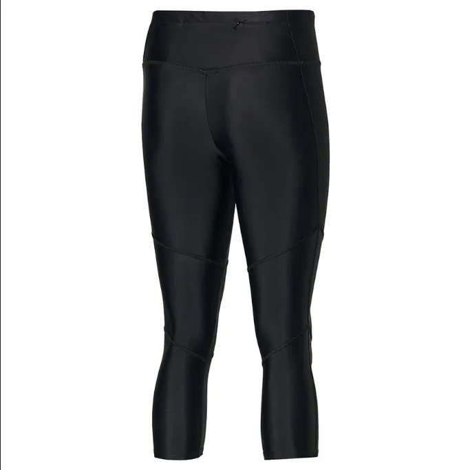 Mizuno Pantalone sportivo da corsa da donna Tight Core 3/4 J2GB1202 09 nero Bi Stretch Fabric OdorResistant