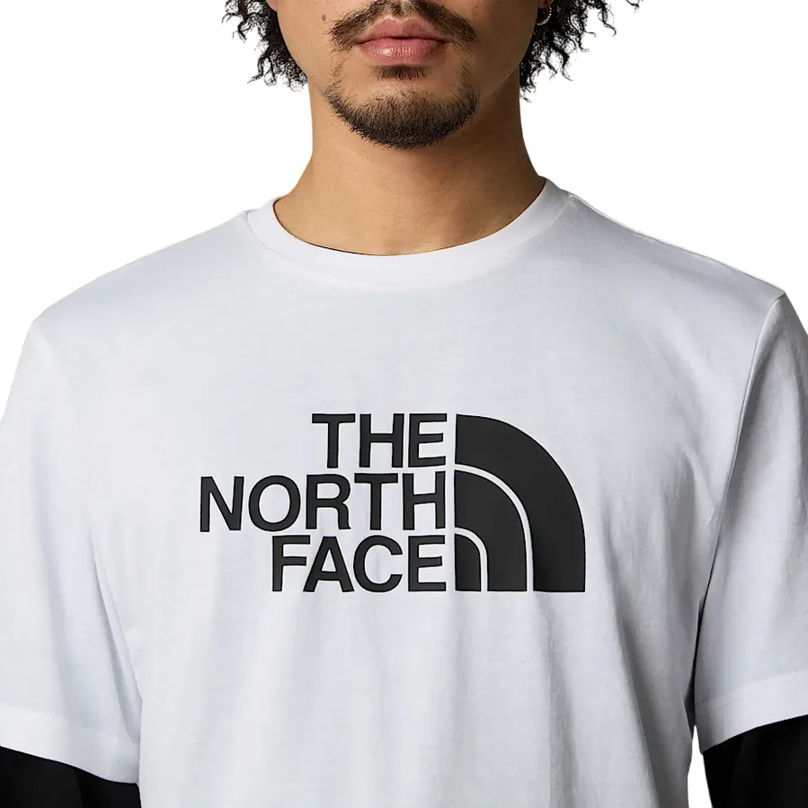 Stretchable Fabric The North Face maglietta manica corta da uomo Easy NF0A8A6CFN4 bianco
