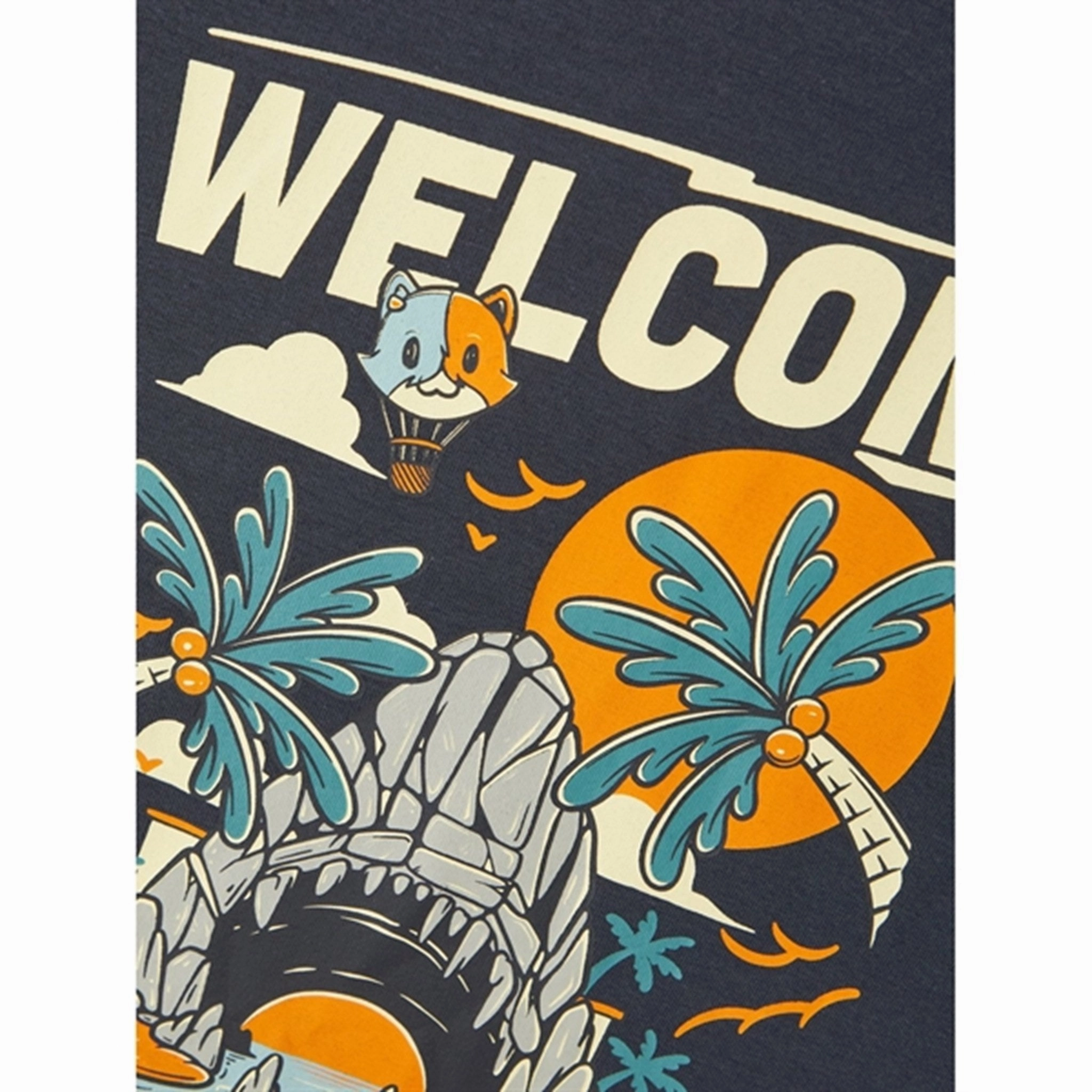 Name it India Ink Asym Fortnite T-Shirt NoSideSeams Travel Comfort