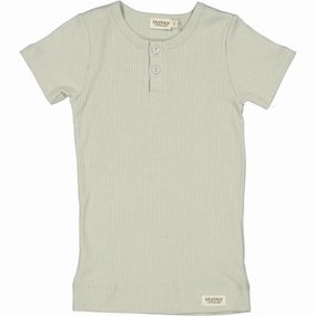 MarMar Modal White Sage T-shirt Elegant Detail
