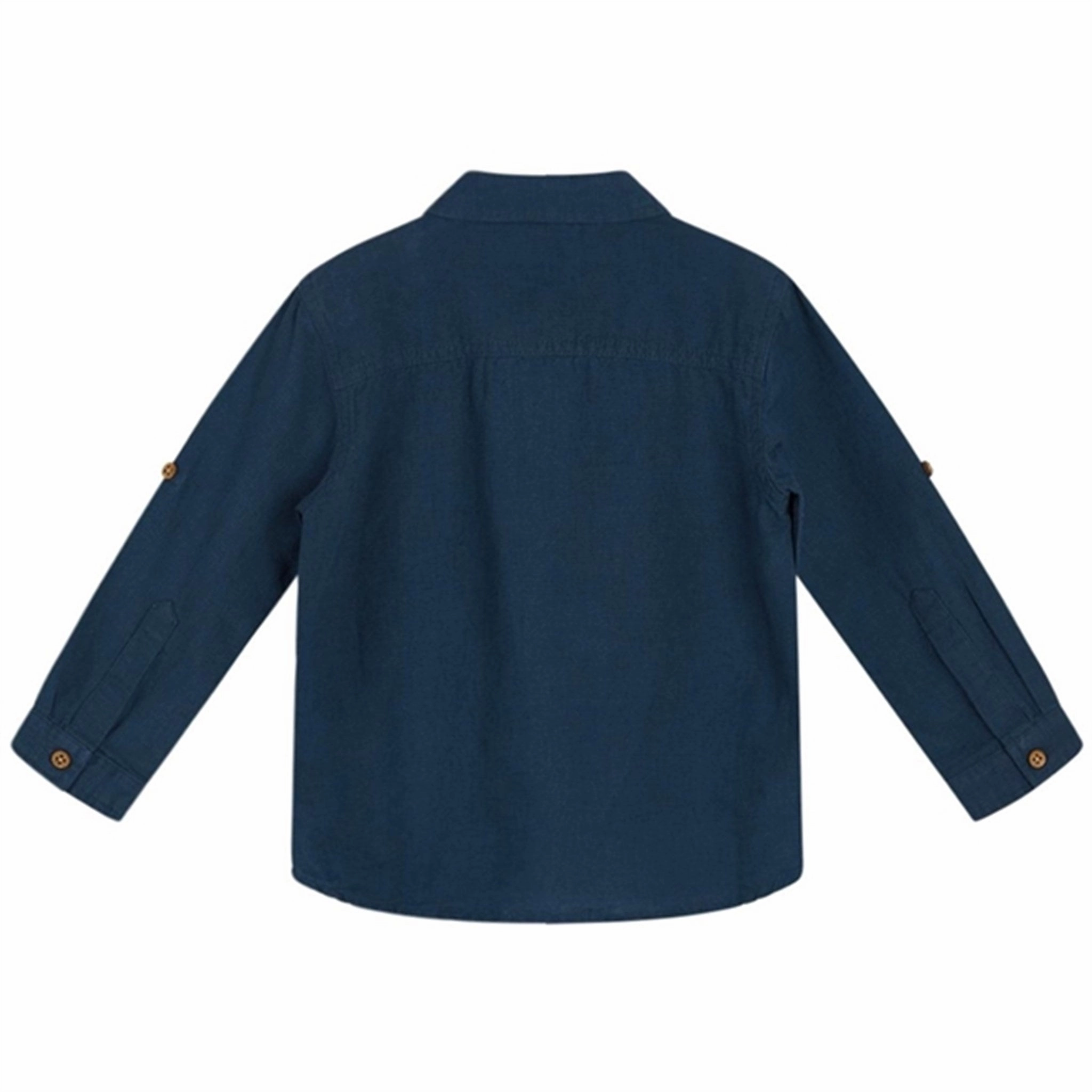 Hust & Claire Mini Rollo Shirt Blue Moon Multi Pocket Design