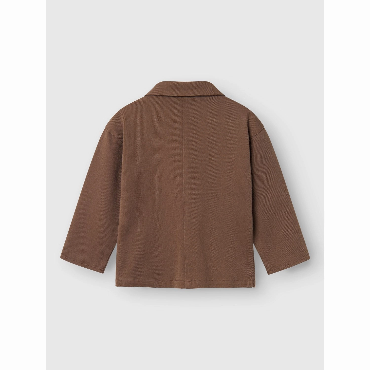V-Neck Fade Resistant Formula Lil'Atelier Shitake Reeve Loose Twill Shirt