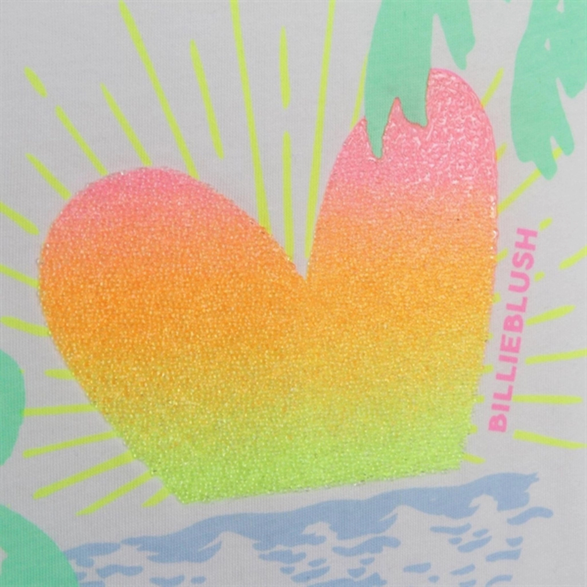 Billieblush T-shirt White Eco Friendly Production Comfy Fit