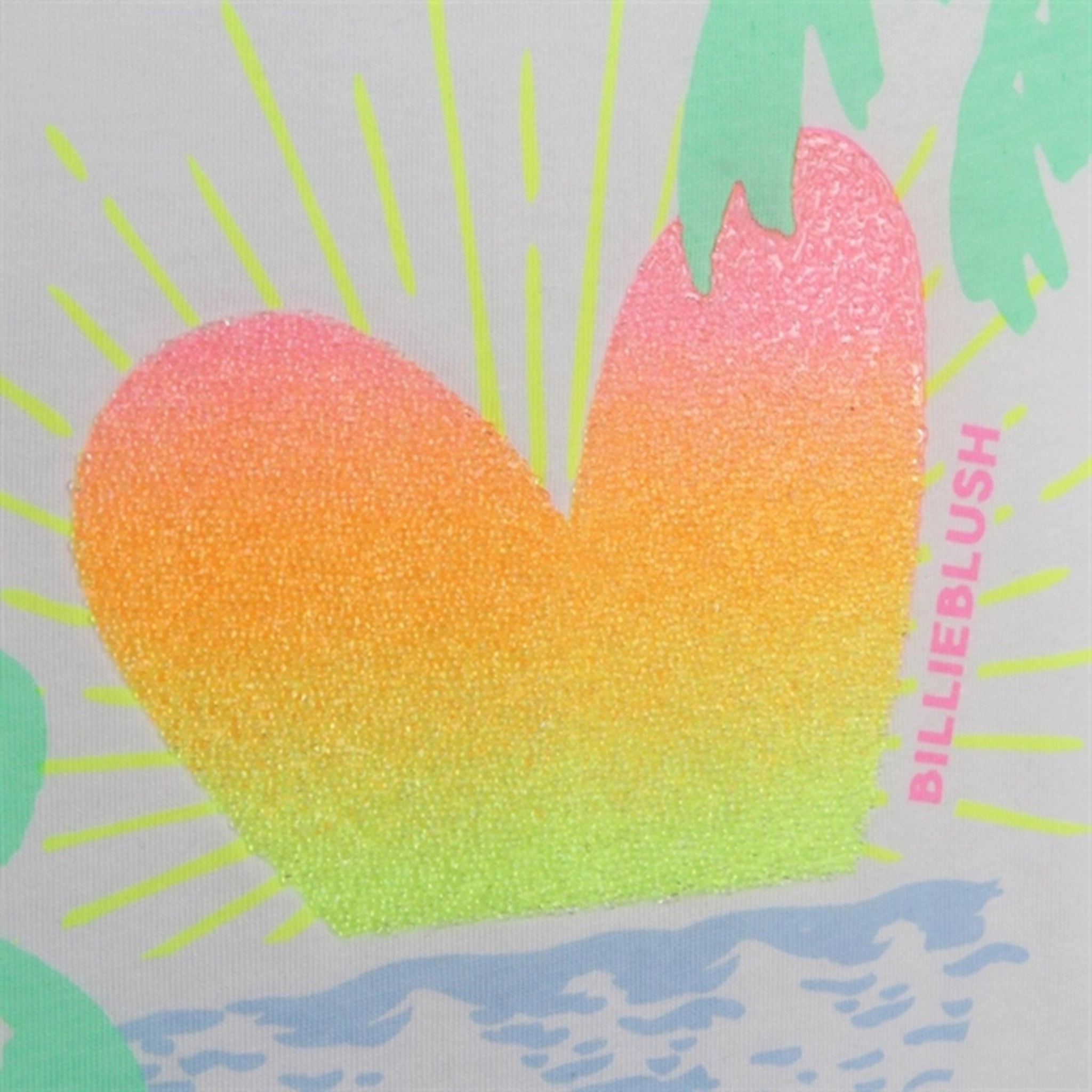 Billieblush T-shirt White Chill Design