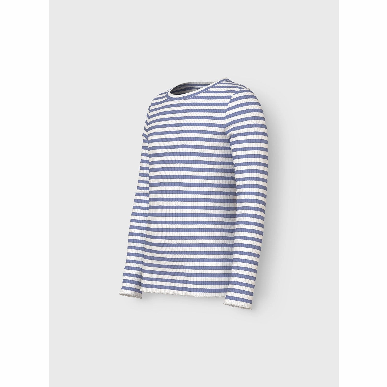 Snug feel Seasonal Wardrobe Name It Blue Ice Cloud Dancer Nkfvemma Ls Slim Top