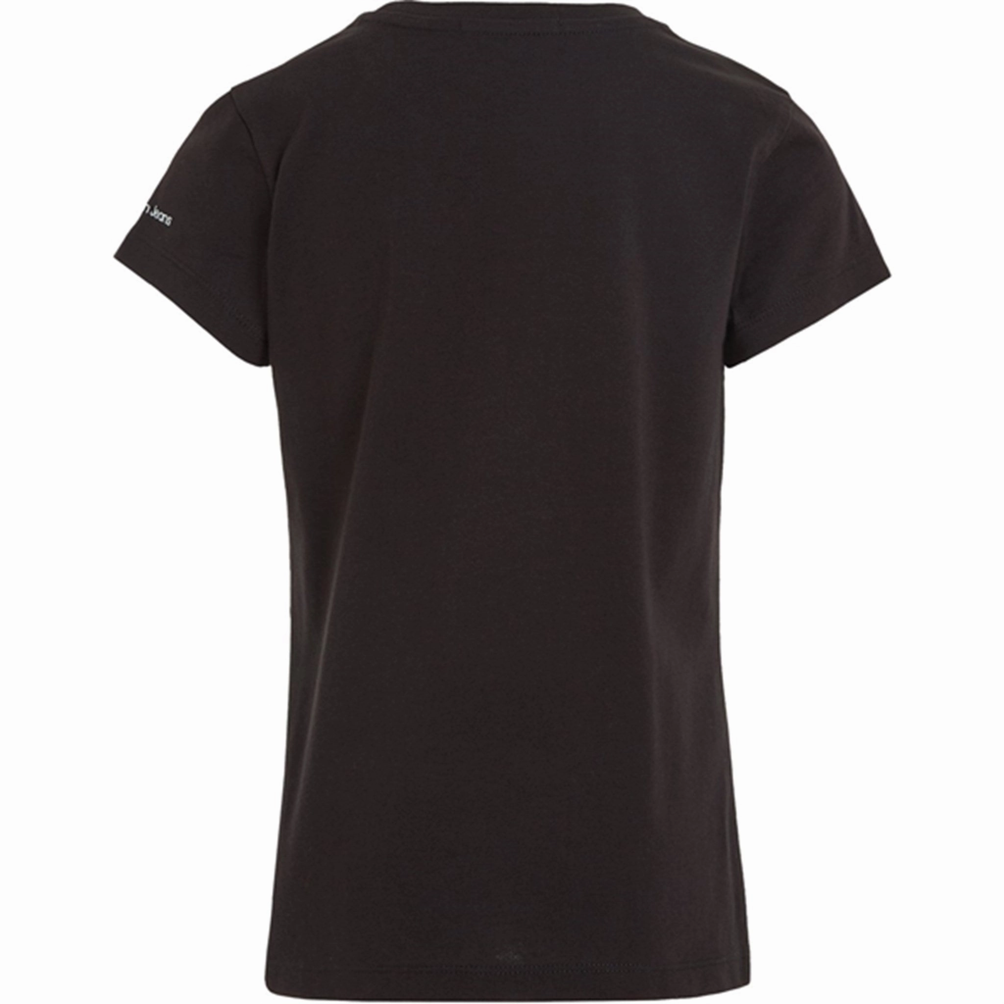 anti static coating Basic Piece Calvin Klein Metallic Monogram Slim T-Shirt Ck Black