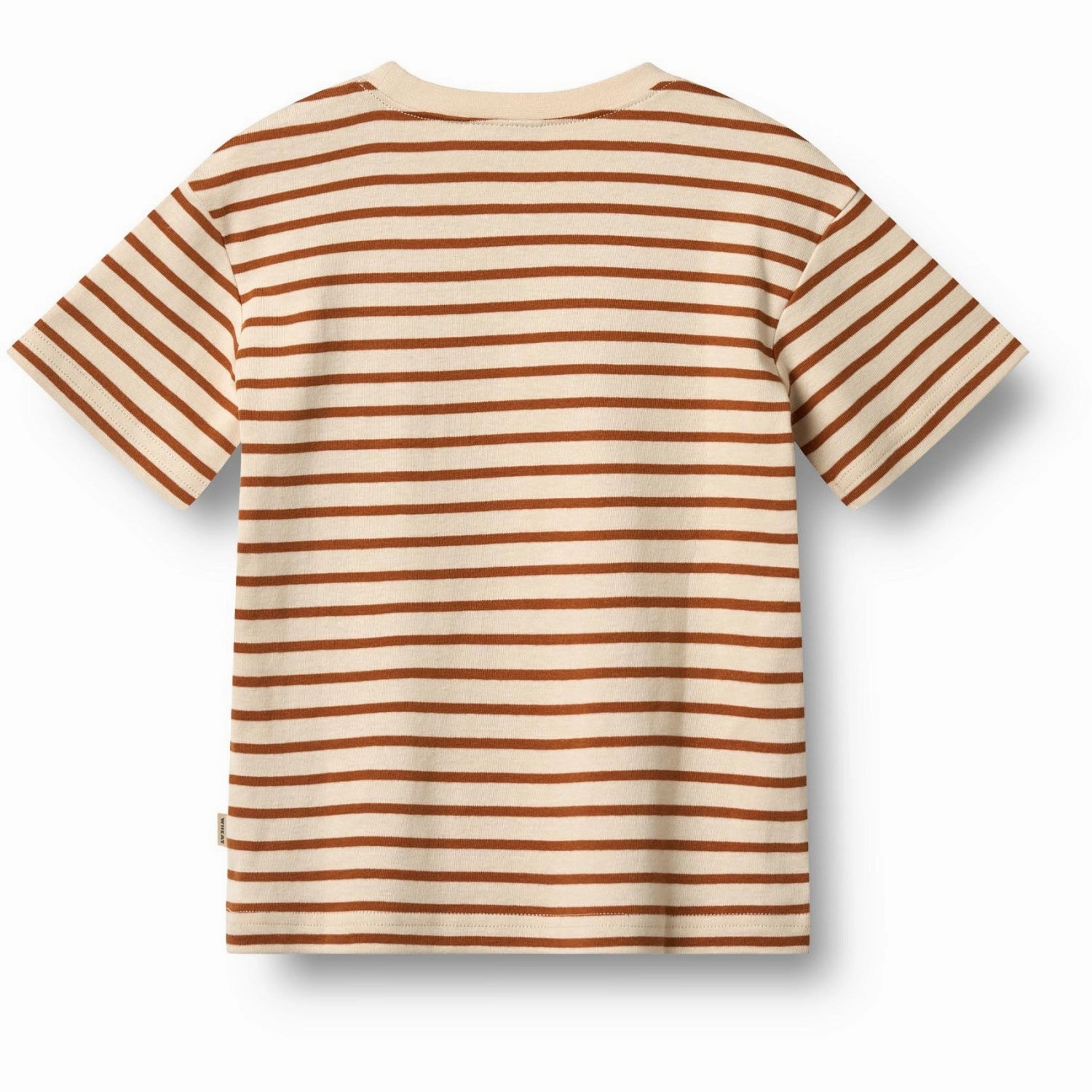 MinimalistStitching Wheat Warm Caramel Stripe T-Shirt S/S Fabian