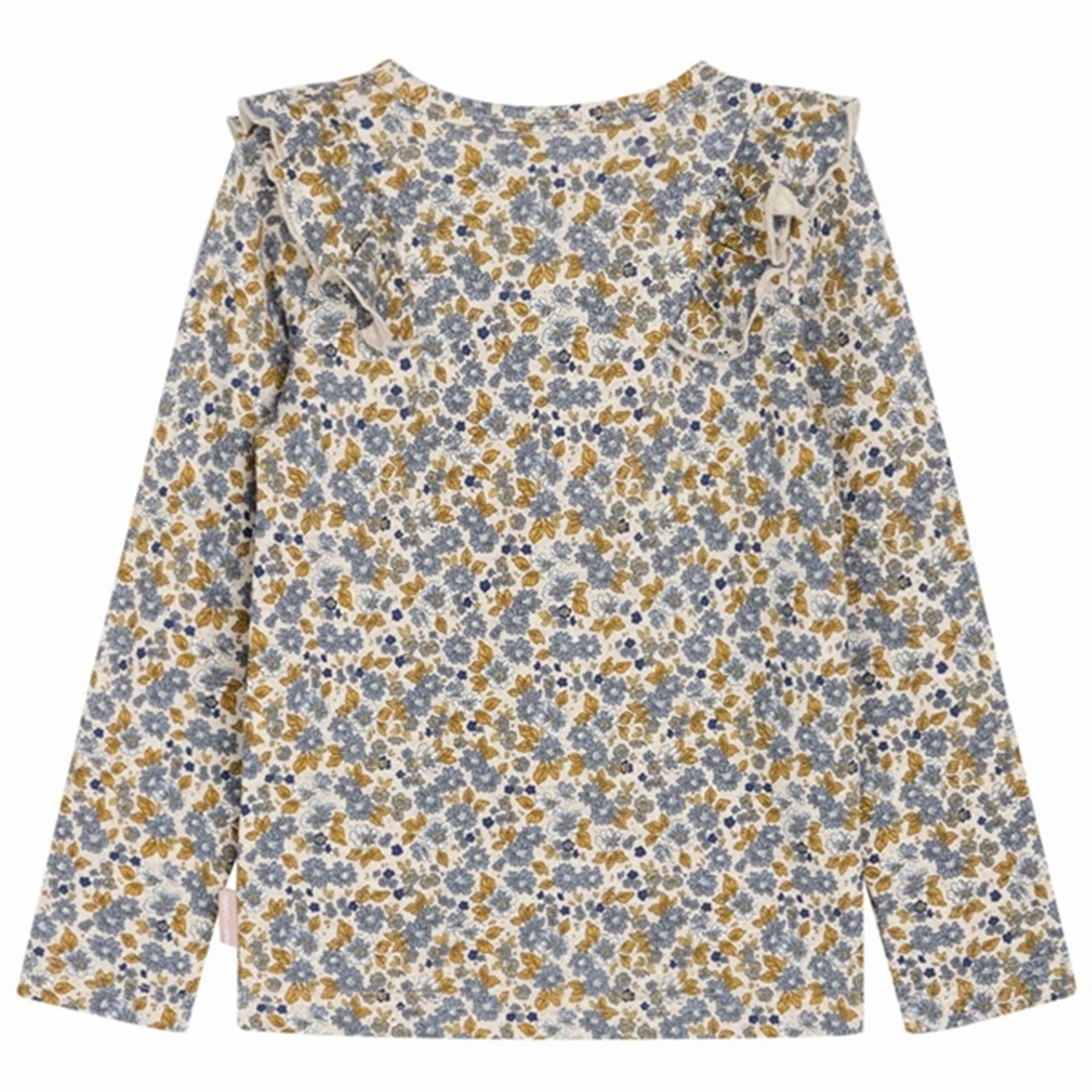 Classic Collar Hust & Claire Mini Blue Tint Alexia Blouse